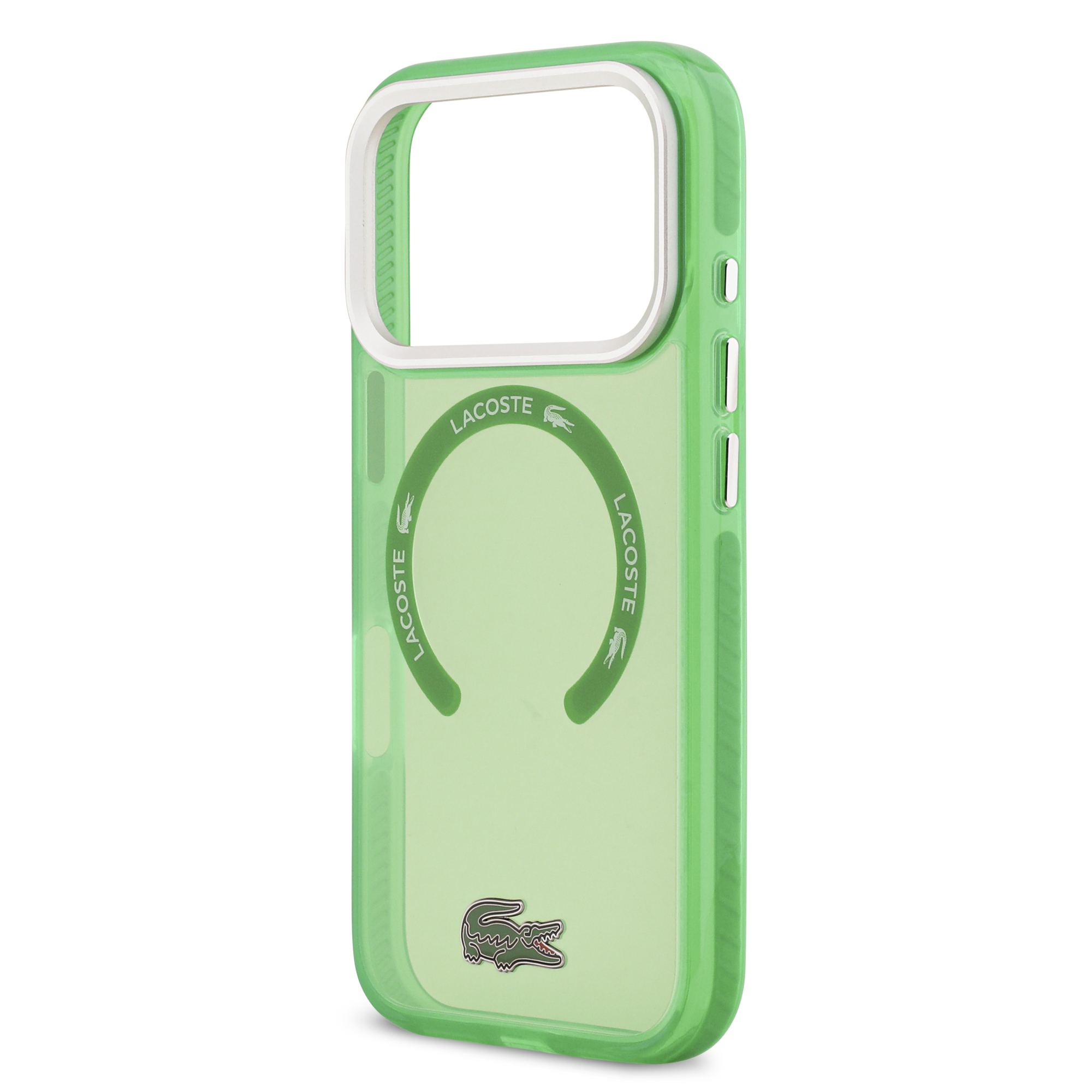 iPhone 17 Pro - LACOSTE Shockproof Frosted Green - 6