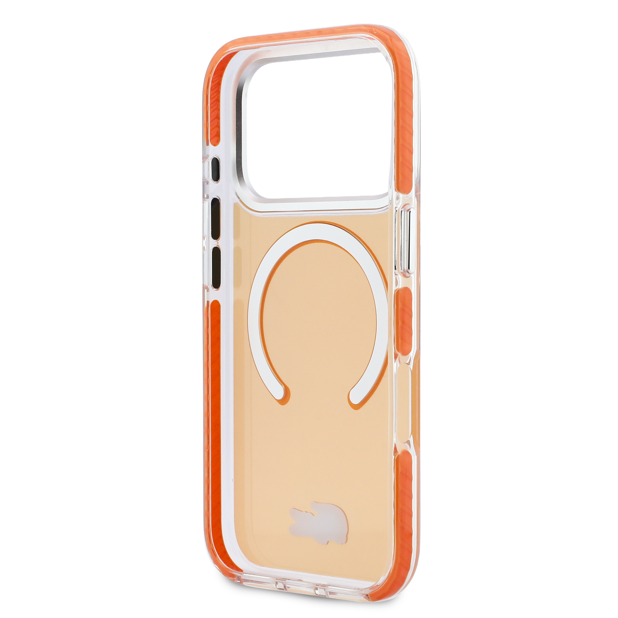 iPhone 17 Pro - LACOSTE Shockproof Frosted Orange - 7