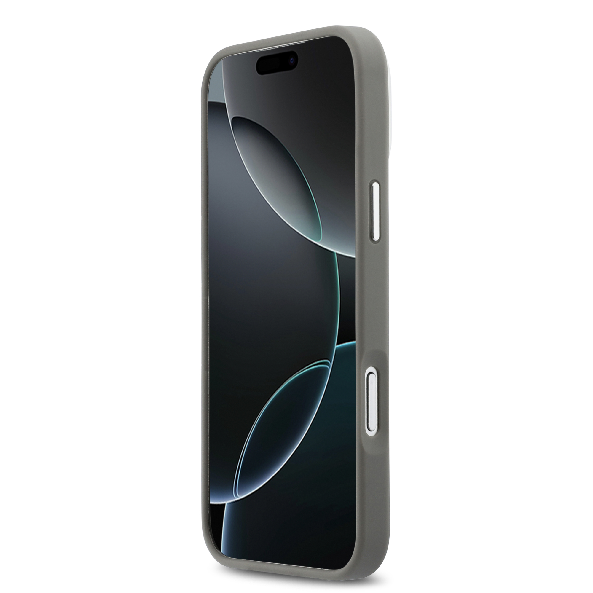 iPhone 17 Pro Max - LACOSTE Leather Champs Elysees Silver Blue - 5