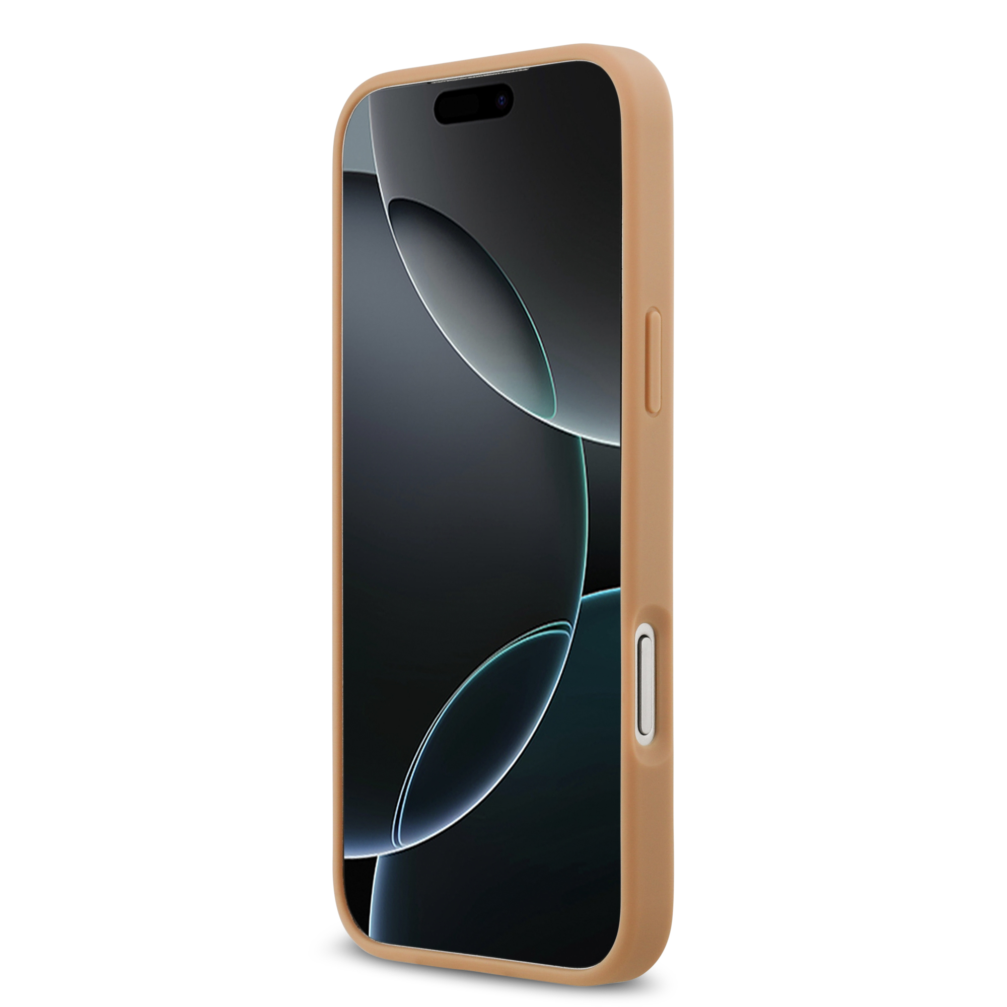 iPhone 17 Pro Max - LACOSTE Leather Monogrammed Gold Logo Pink - 5