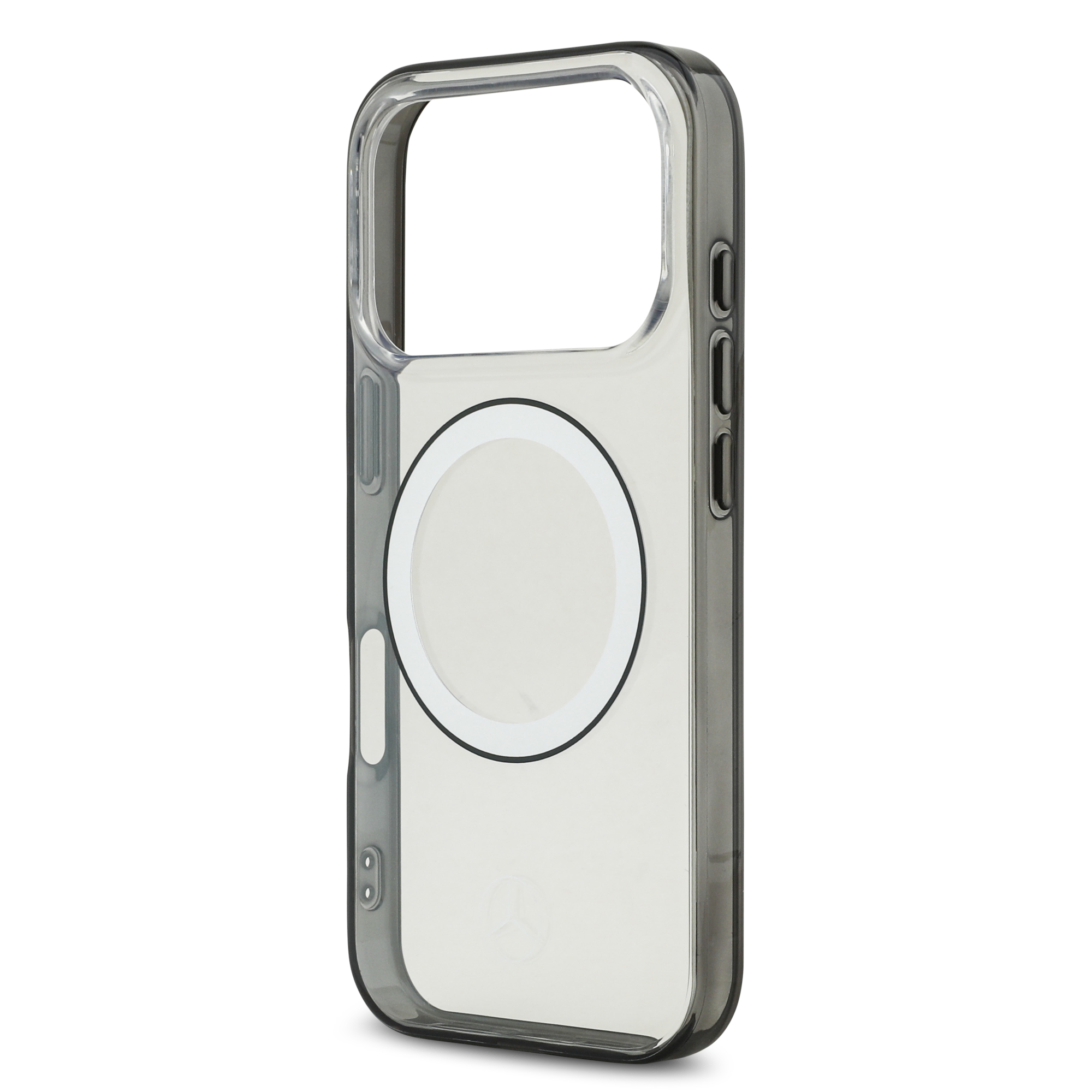 iPhone 17 Pro - MERCEDES BENZ Transparent PC/TPU Black Ring - 6