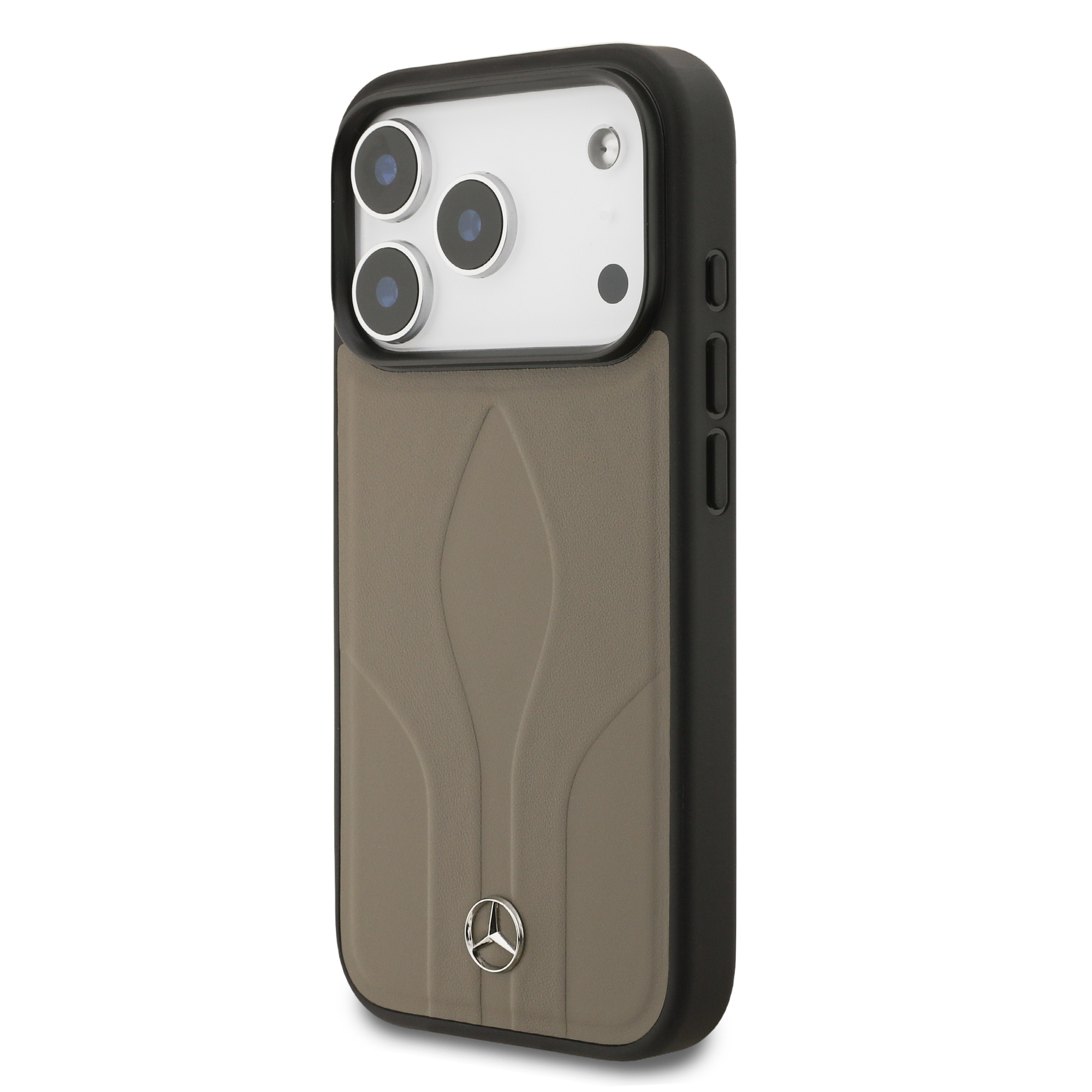iPhone 17 Pro - MERCEDES BENZ Leather The Move Taupe - 3