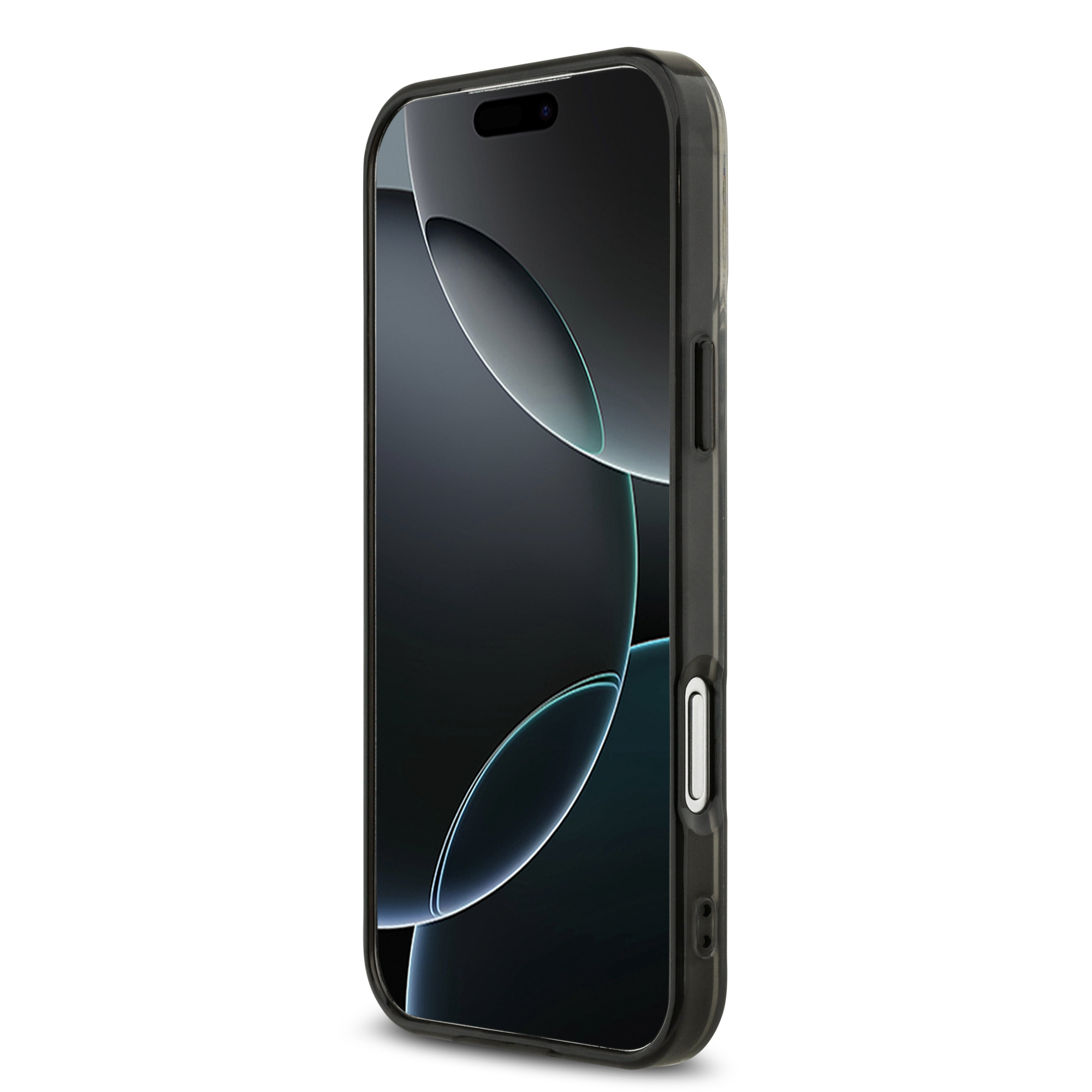 iPhone 17 Pro Max - MERCEDES BENZ Transparent PC/TPU Black Ring - 5
