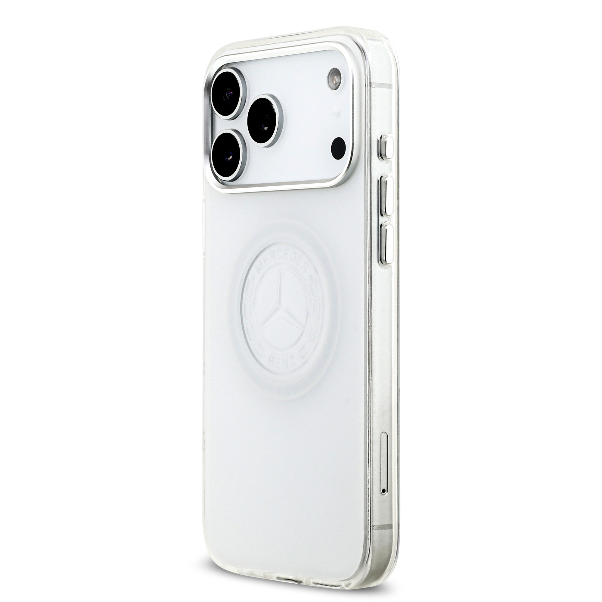 iPhone 17 Pro Max - MERCEDES BENZ Frosted Vintage Logo Transparent - 2