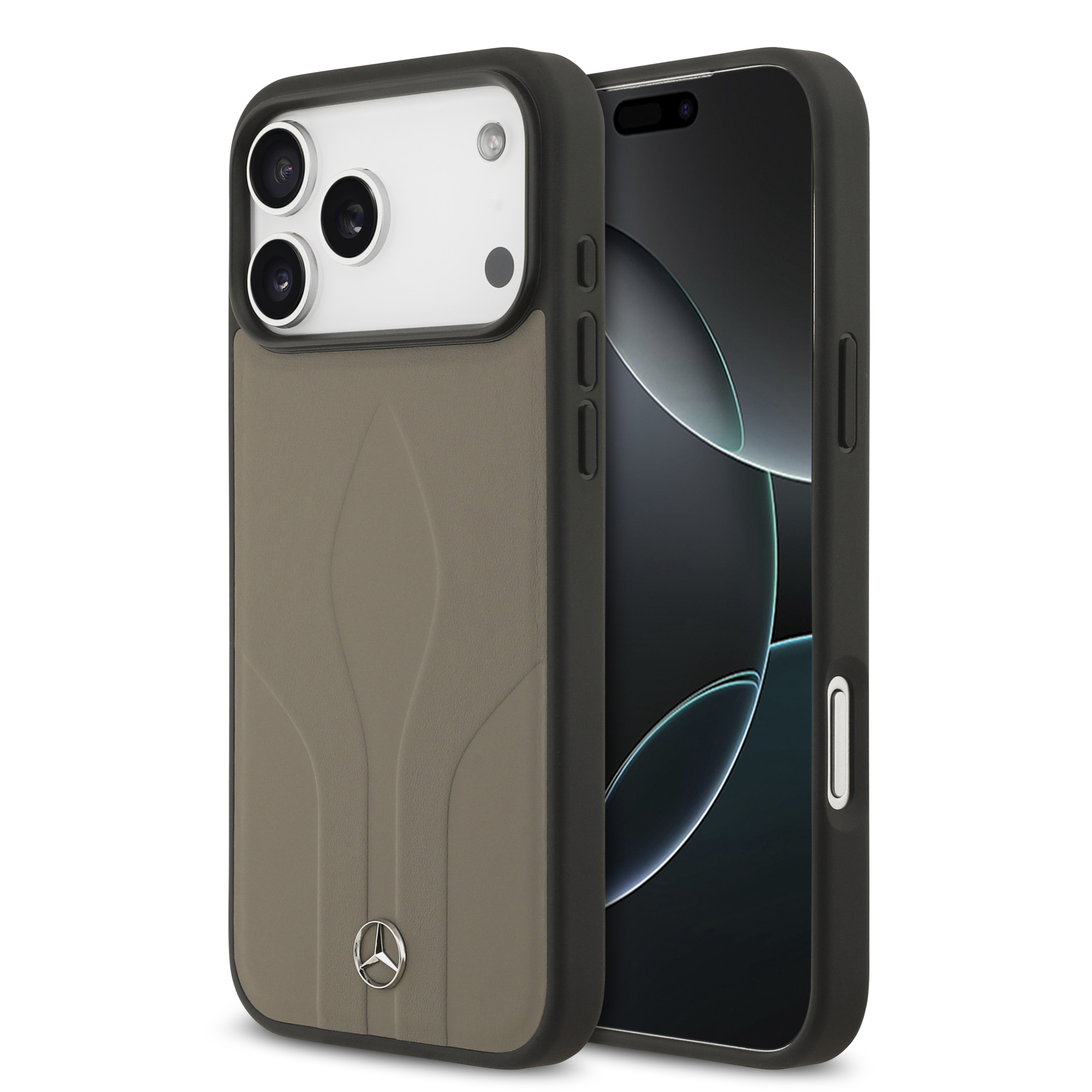 iPhone 17 Pro Max - MERCEDES BENZ Leather The Move Taupe - 2