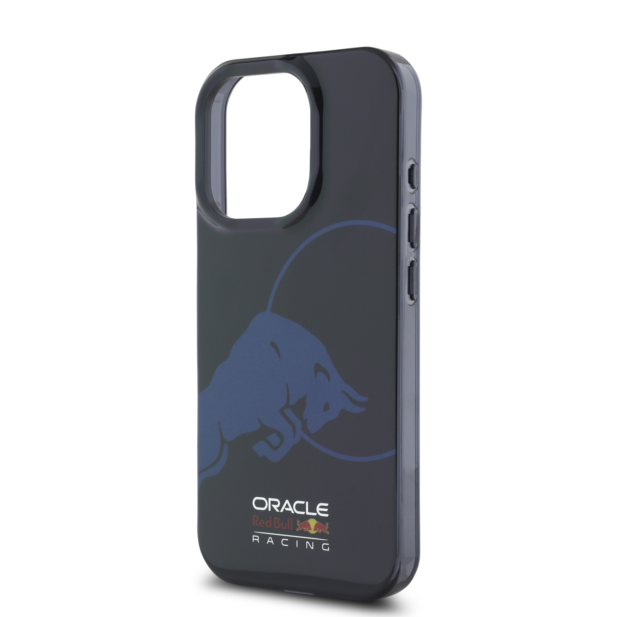 iPhone 16 Pro - REDBULL RACING IML Transparent Single Bull Navy - 6