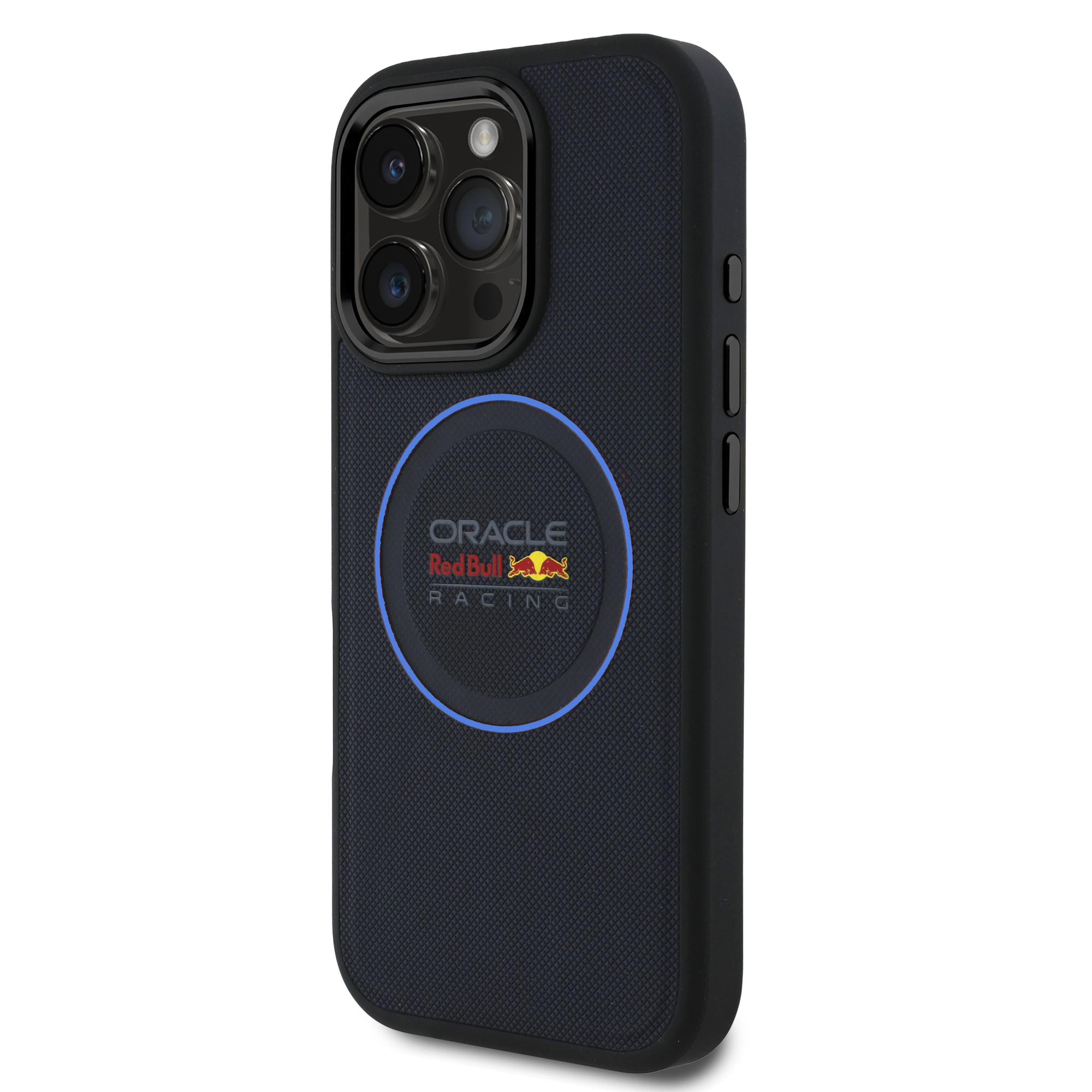 iPhone 16 Pro - REDBULL RACING Meshed Leather Navy - 3