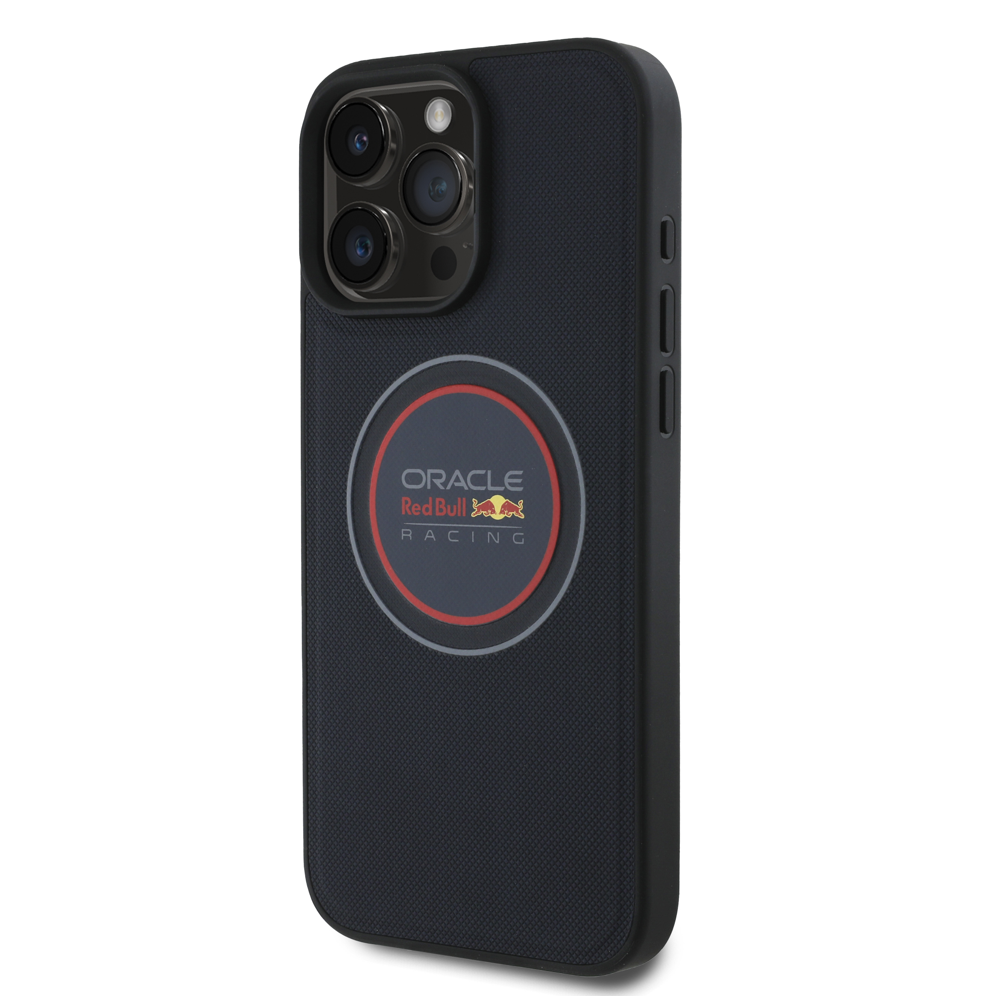 iPhone 16 Pro - REDBULL RACING Meshed Leather Red Ring Navy - 3