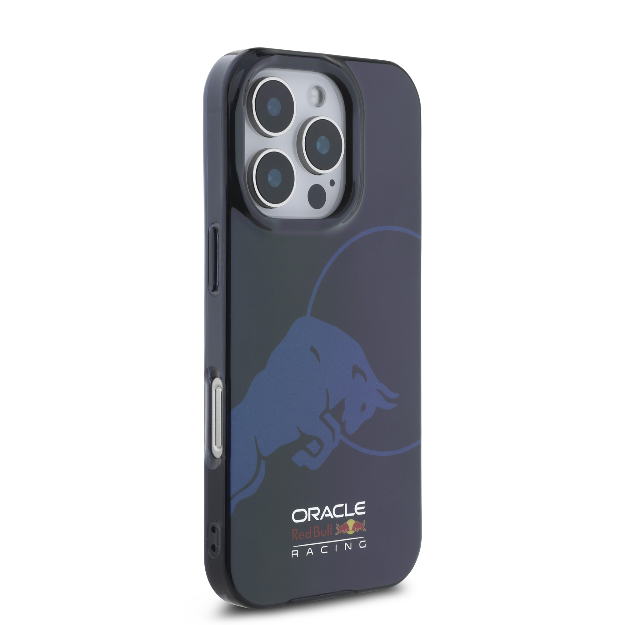iPhone 16 Pro Max - REDBULL RACING Transparent Single Bull Navy - 4