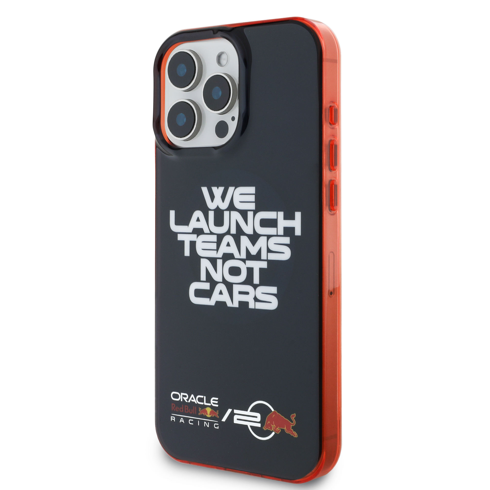 iPhone 16 Pro Max - REDBULL RACING Red Frame And Orbr20 Slogan Navy - 2
