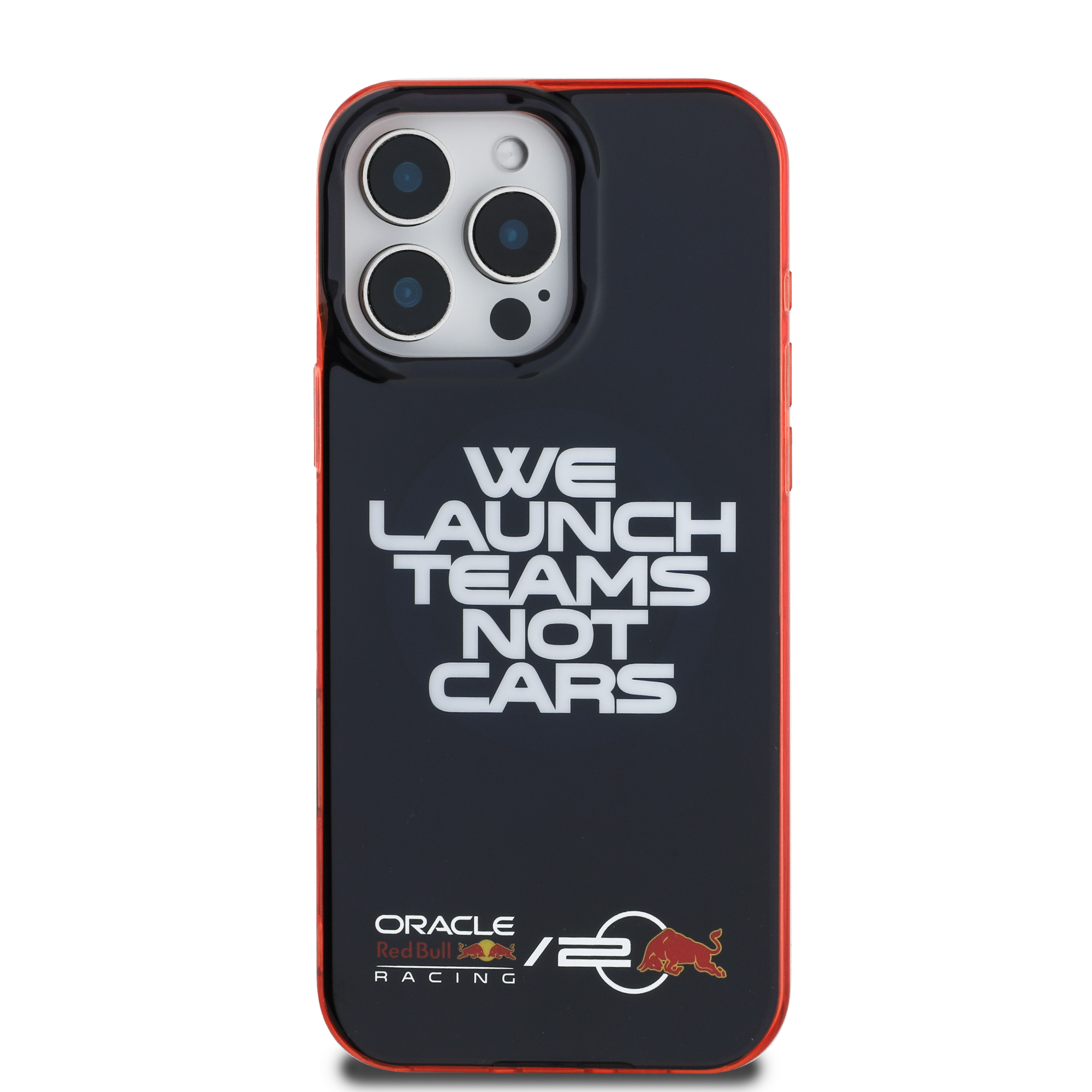iPhone 16 Pro Max - REDBULL RACING Red Frame And Orbr20 Slogan Navy - 3
