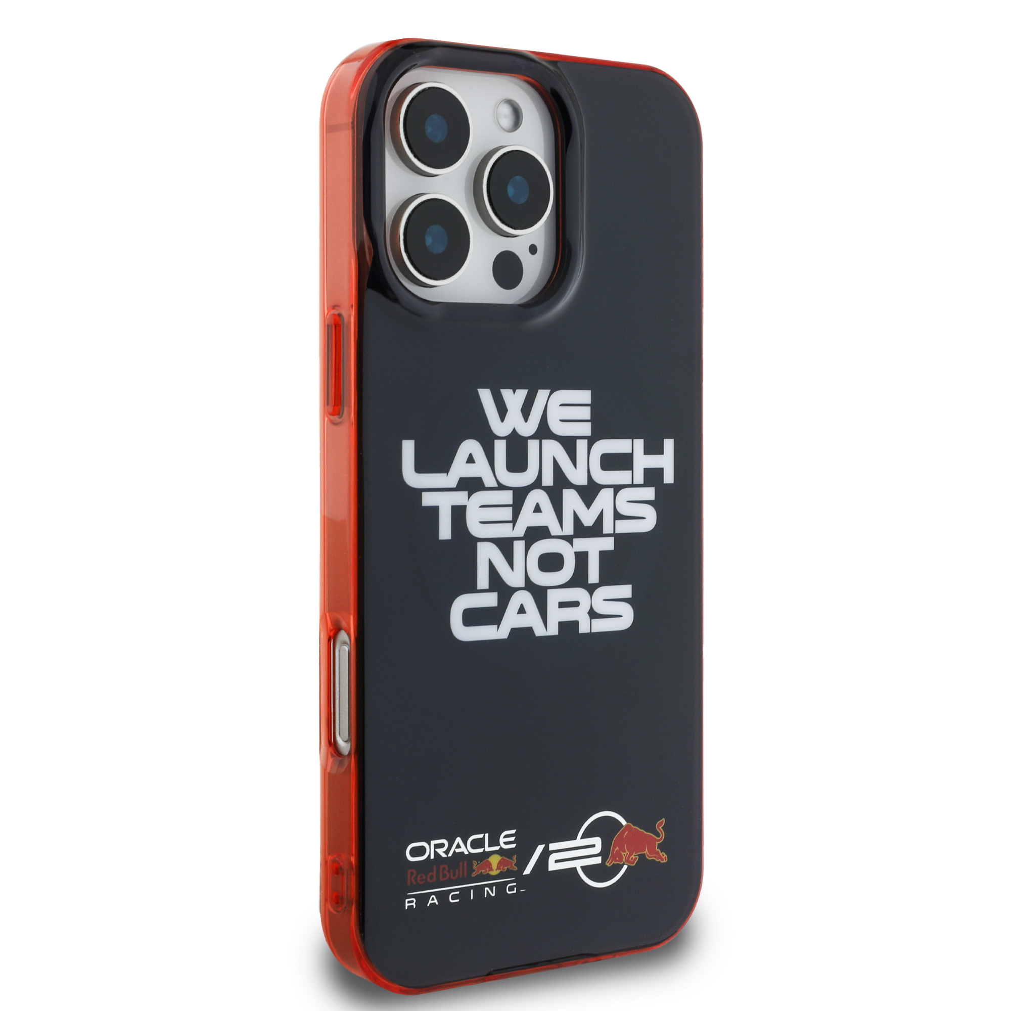 iPhone 16 Pro Max - REDBULL RACING Red Frame And Orbr20 Slogan Navy - 4