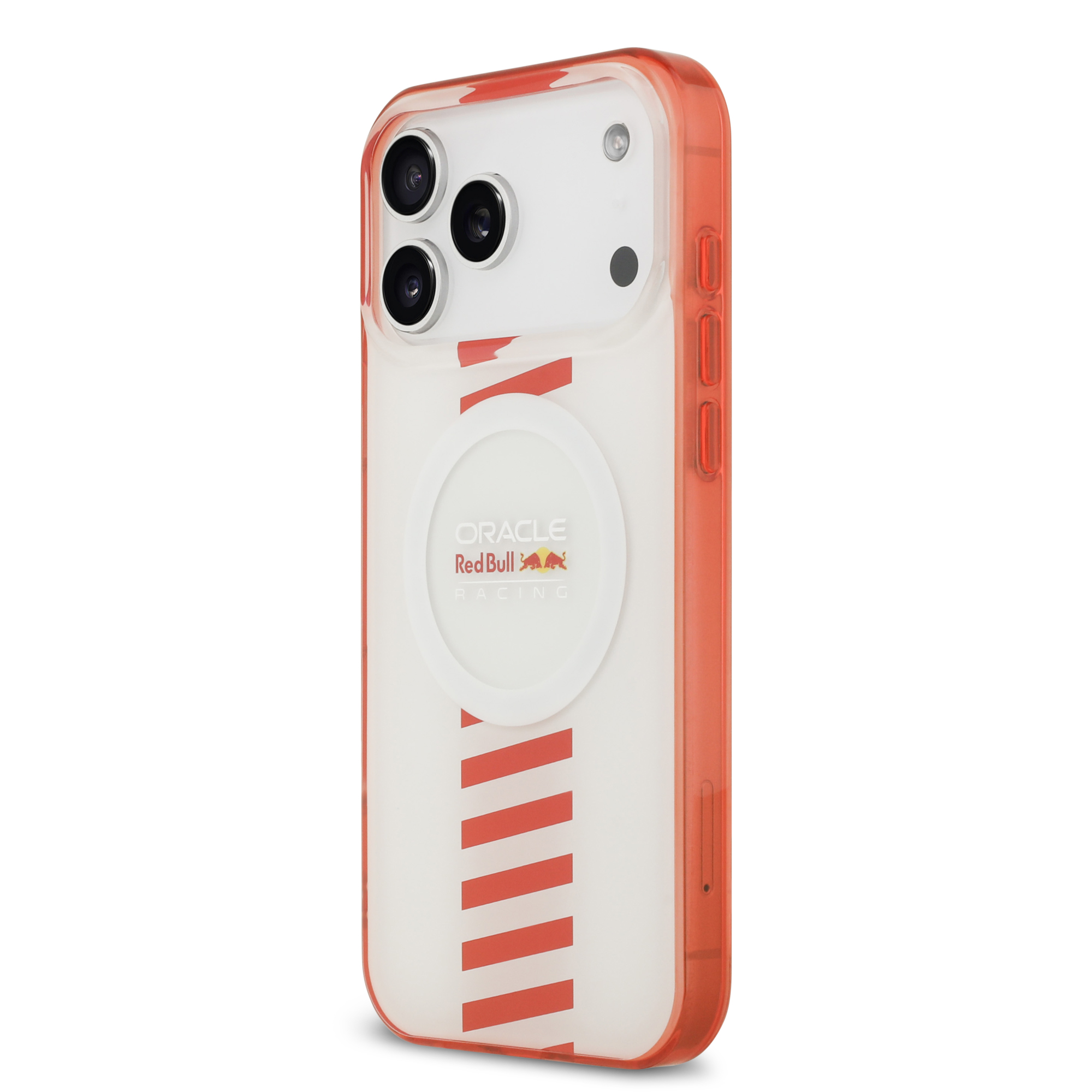 iPhone 17 Pro Max - REDBULL RACING Double Layer Centered Powerbar White - 3