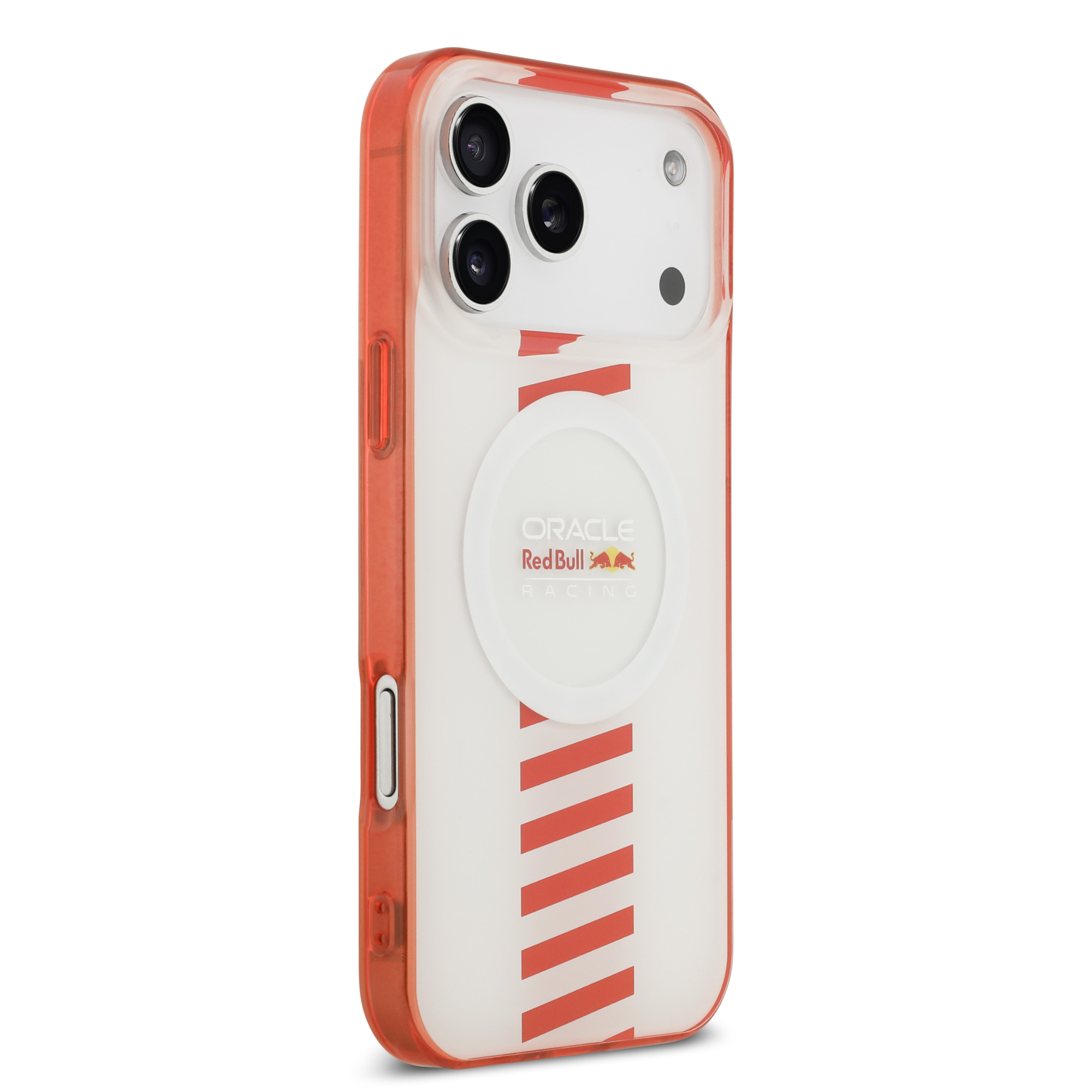 iPhone 17 Pro Max - REDBULL RACING Double Layer Centered Powerbar White - 4