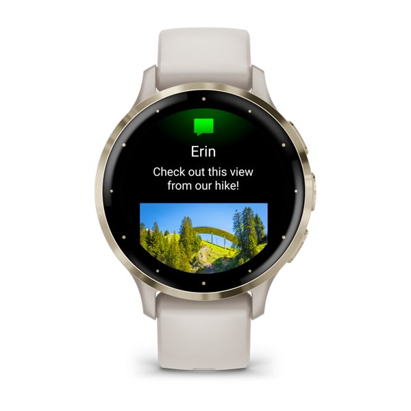 Garmin - Venu 3s Ivory Soft Gold - 4