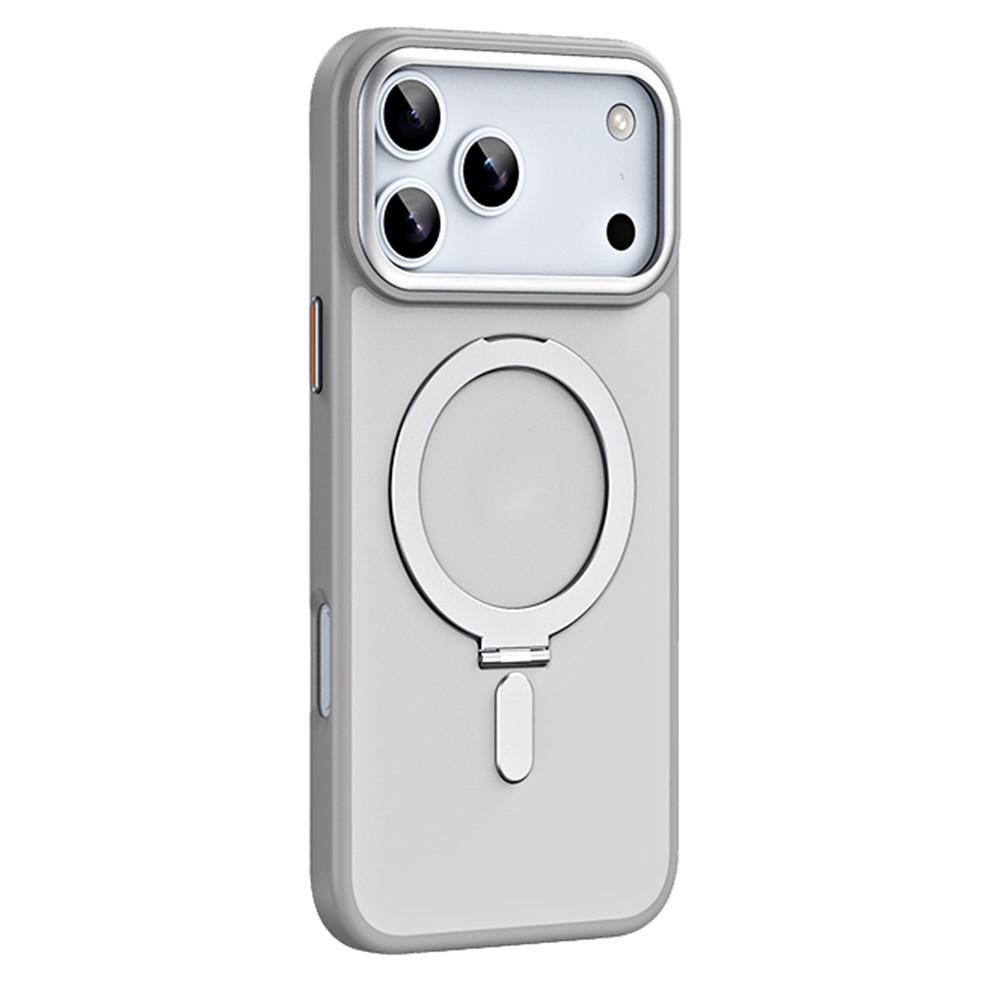 iPhone 17 Pro - Acrylic Metal Kickstand With MagSafe Grey - 2