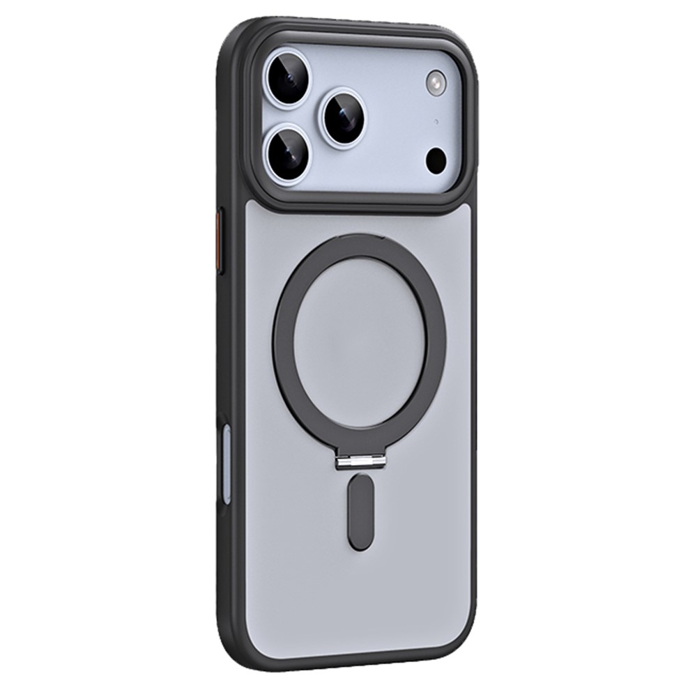 iPhone 17 Pro - Acrylic Metal Kickstand With MagSafe Black - 2