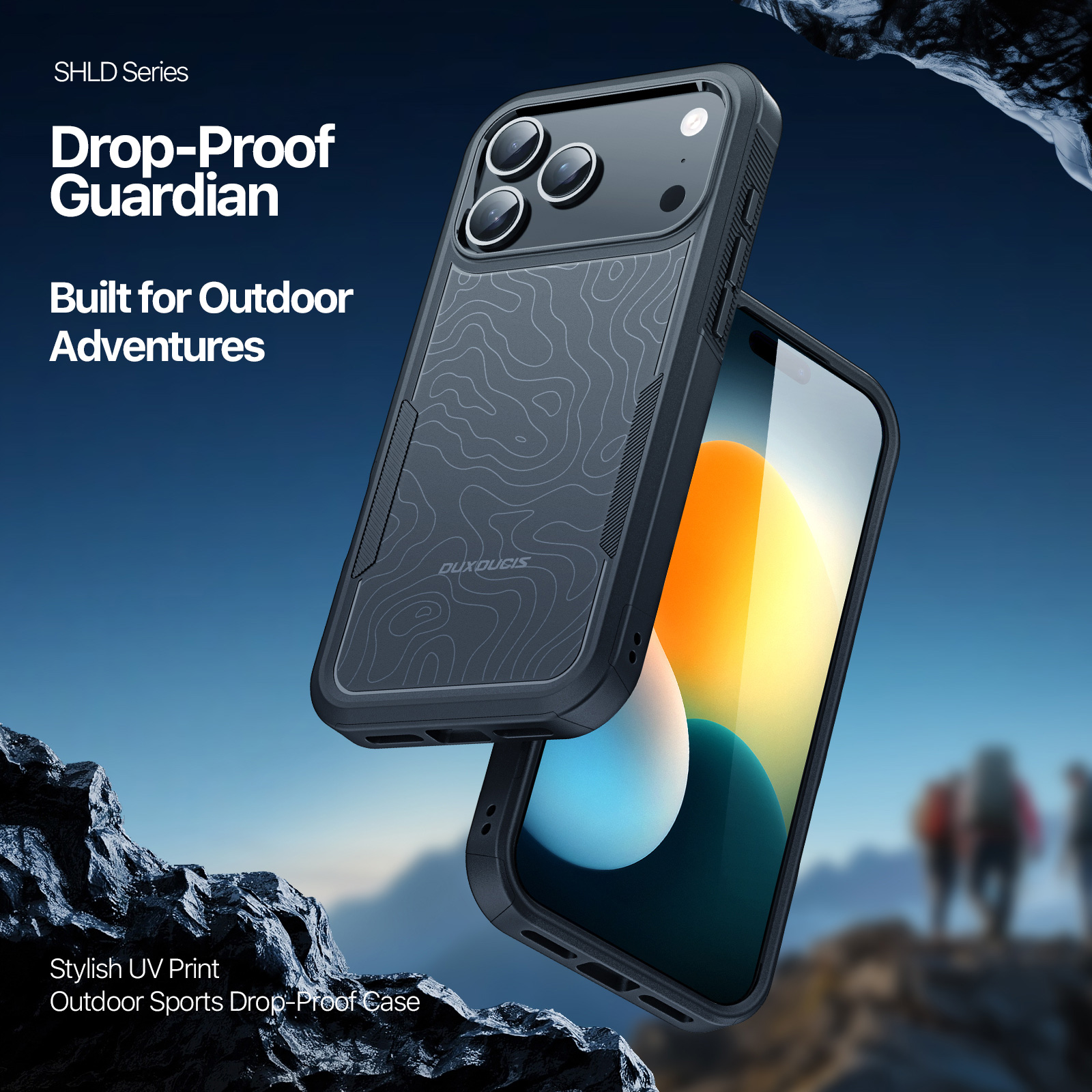 iPhone 17 Pro - DUX DUCIS Series 10FT Drop Protection Contour - 3