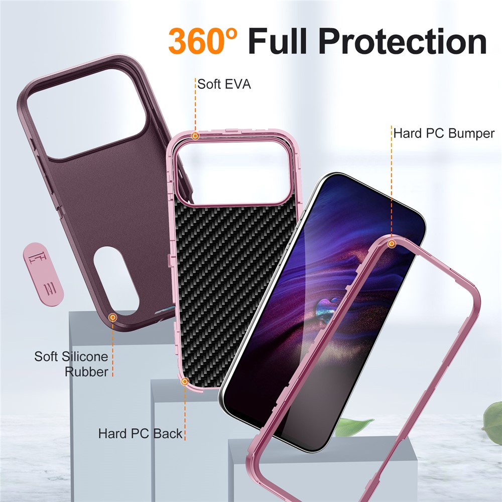 iPhone 17 Pro - EVA 3 in 1 Purple Pink - 7