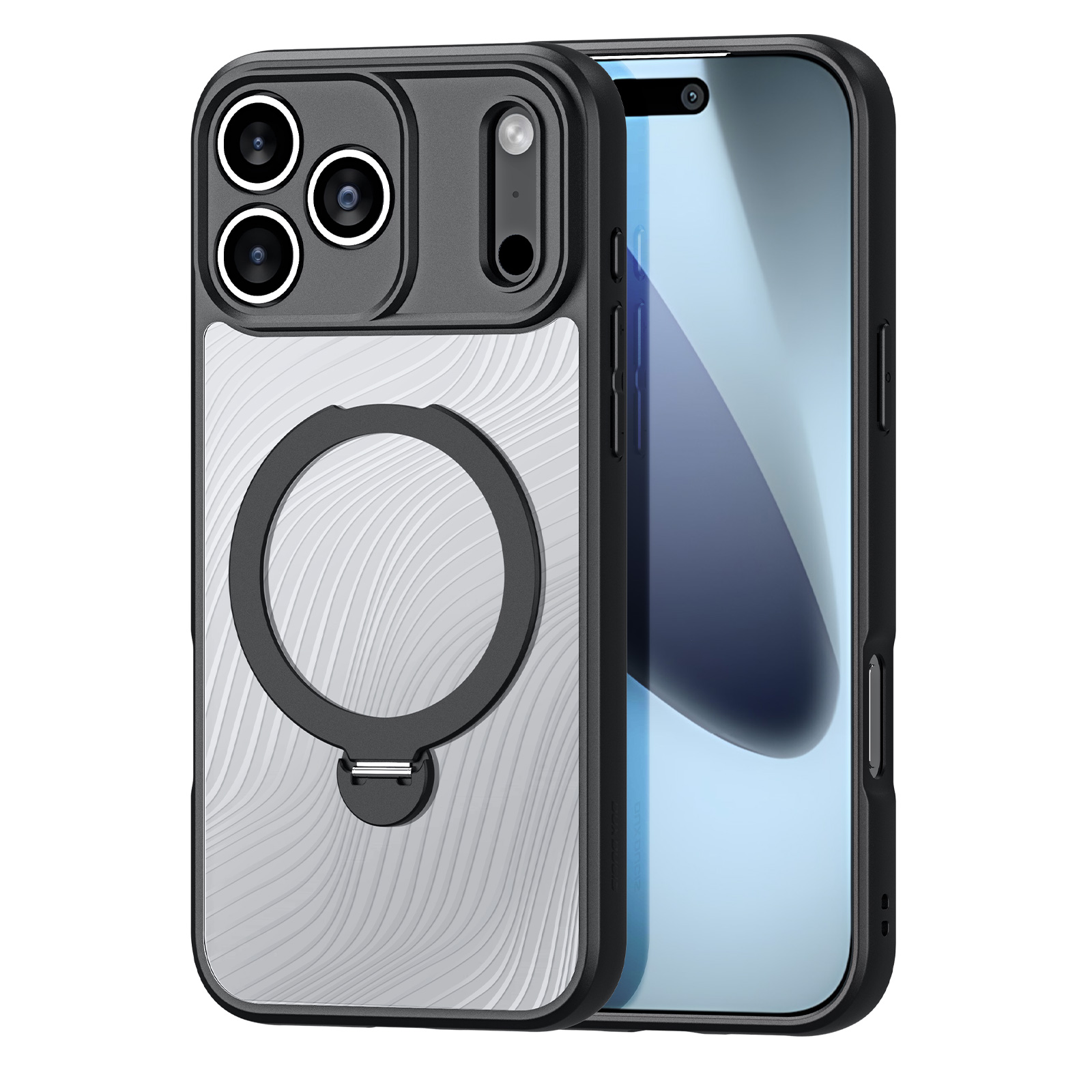 iPhone 17 Pro Max - DUX DUCIS Series Aimo Whit MagSafe Reach Certification Black