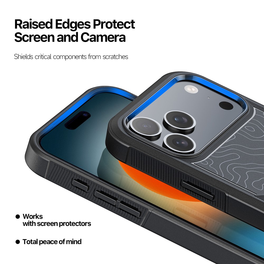 iPhone 17 Pro Max - DUX DUCIS Series 10FT Drop Protection Contour - 9