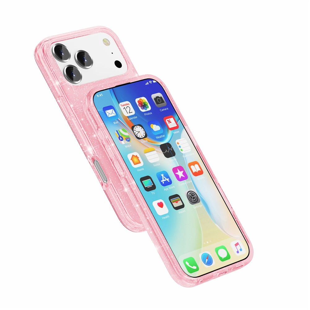iPhone 17 Pro Max - Glitter Powder With MagSafe Pink - 8