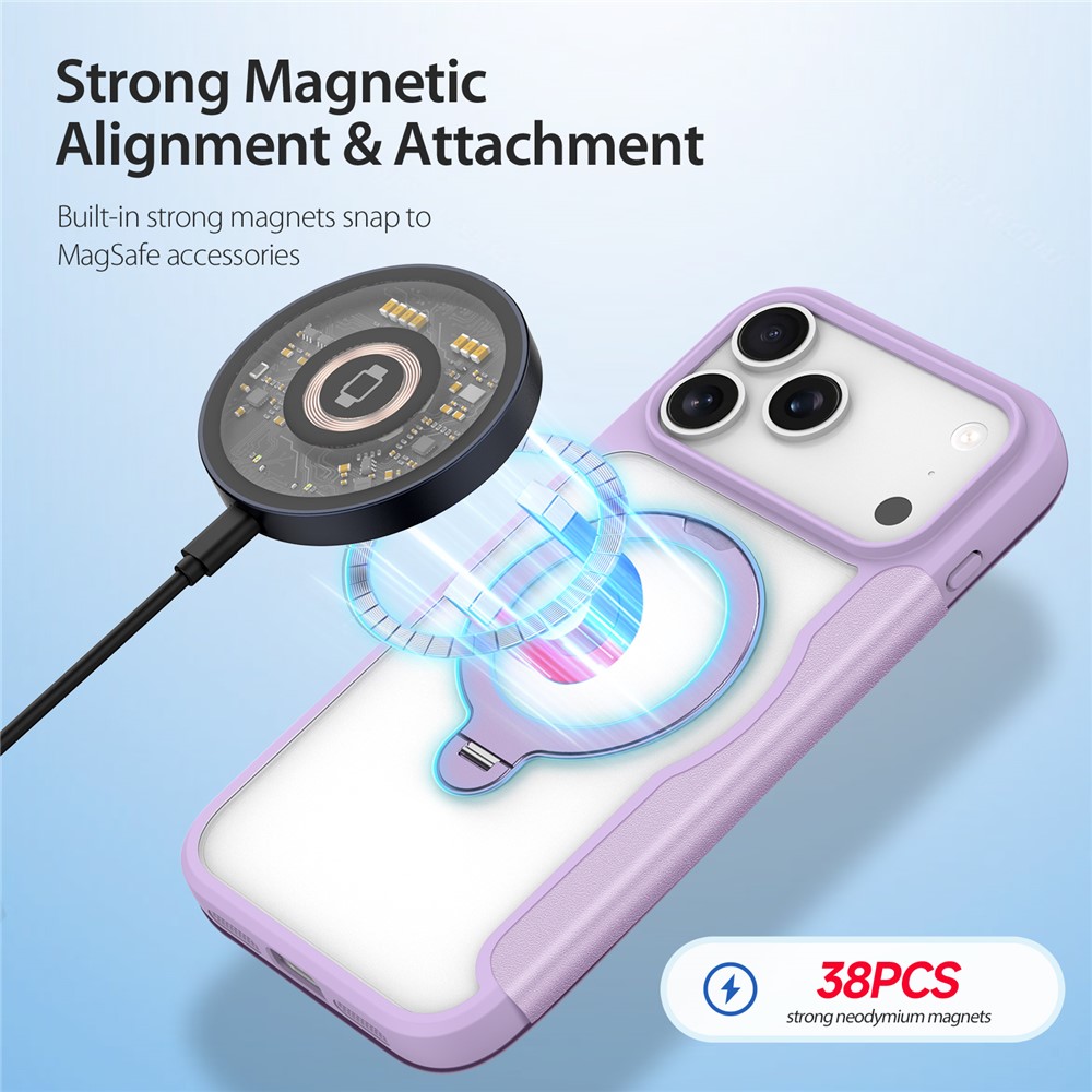 iPhone 17 Pro Max - DUX DUCIS Skin X Pro Series With MagSafe Purple - 2