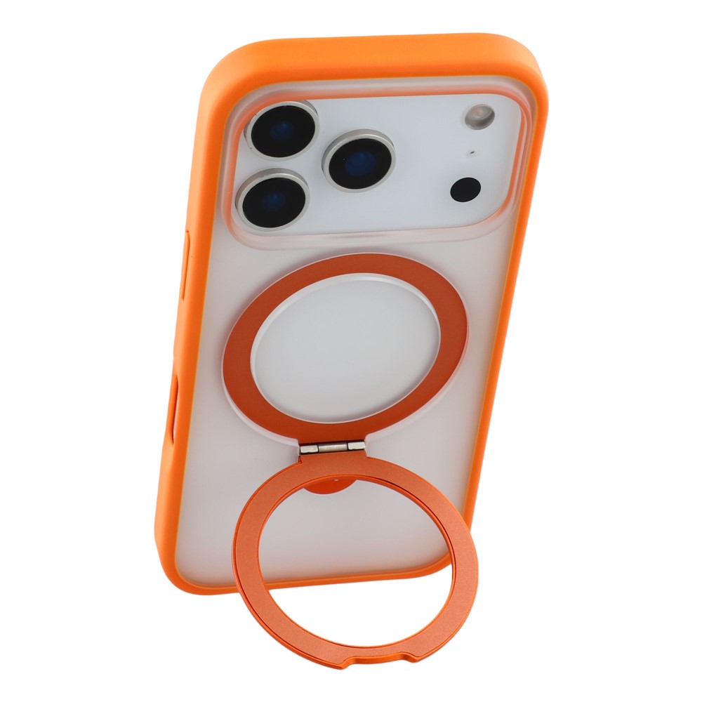 iPhone 17 Pro - X-LEVEL Metal Kickstand Orange - 4