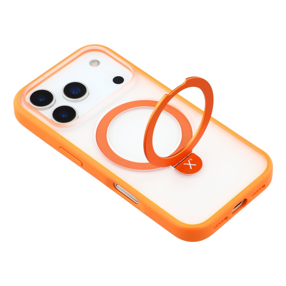 iPhone 17 Pro - X-LEVEL Metal Kickstand Orange - 6