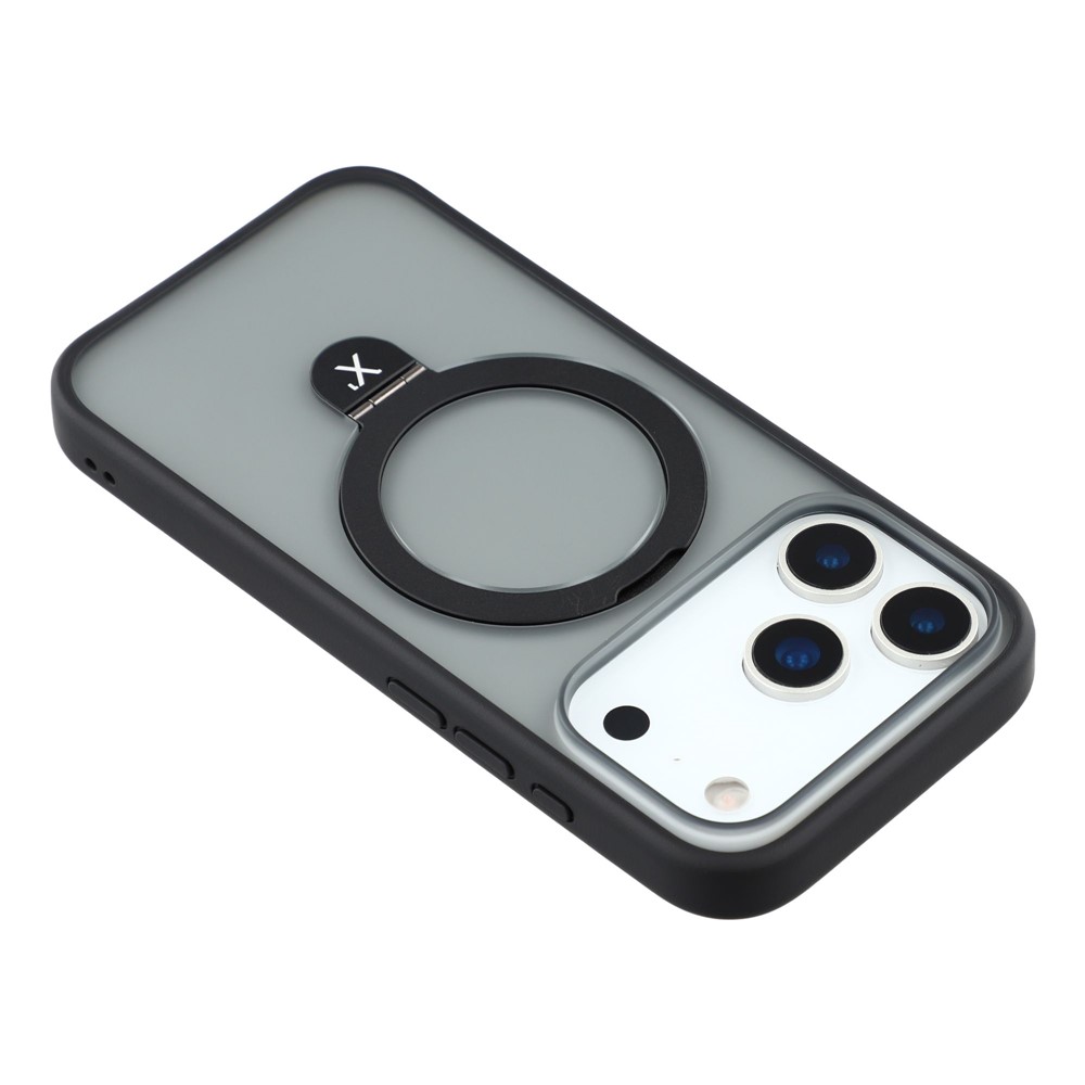 iPhone 17 Pro - X-LEVEL Metal Kickstand Black - 7