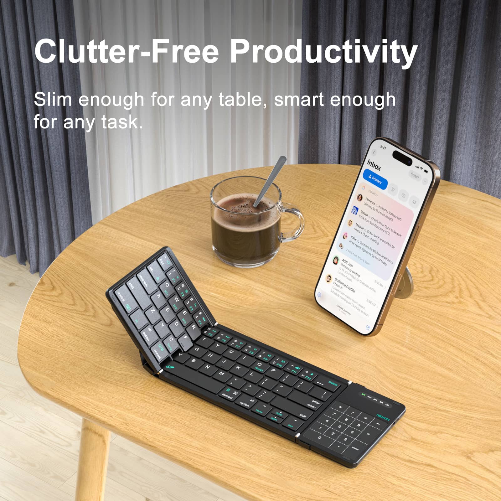 Keyboard - NILLKIN Cube Pocket Black - 5