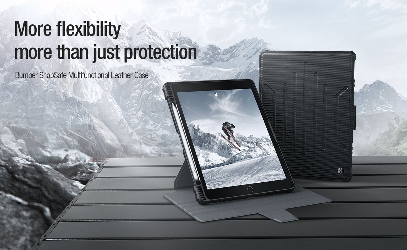 iPad 10.2 - NILLKIN Bumper SnapSafe Case Blue - 3