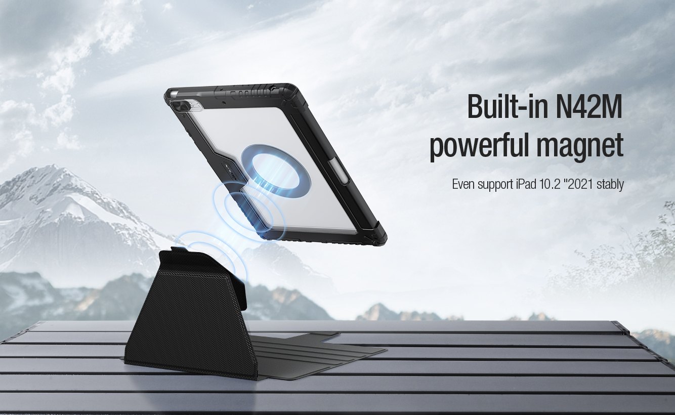 iPad 10.2 - NILLKIN Bumper SnapSafe Case Blue - 5