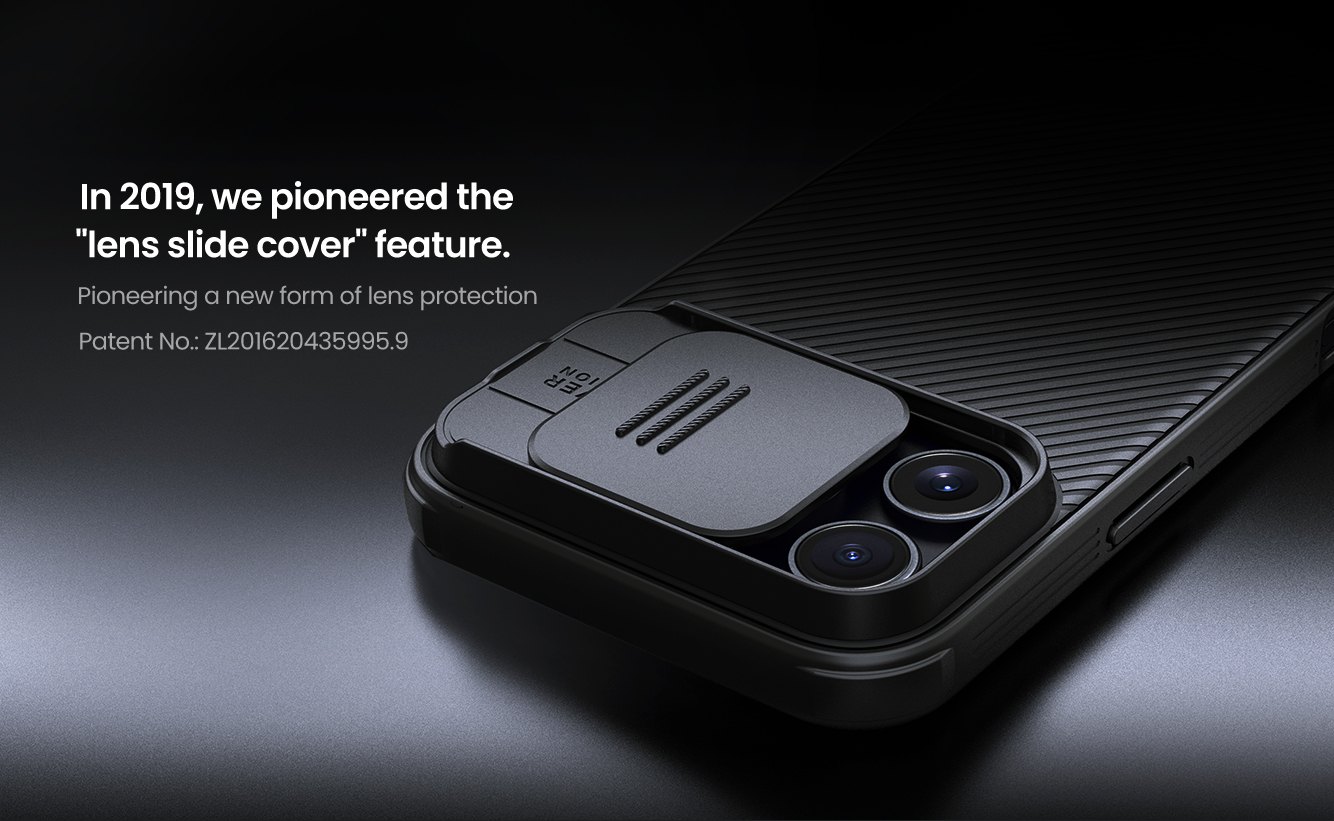 iPhone 16 Pro - NILLKIN CamShield Pro Black - 3