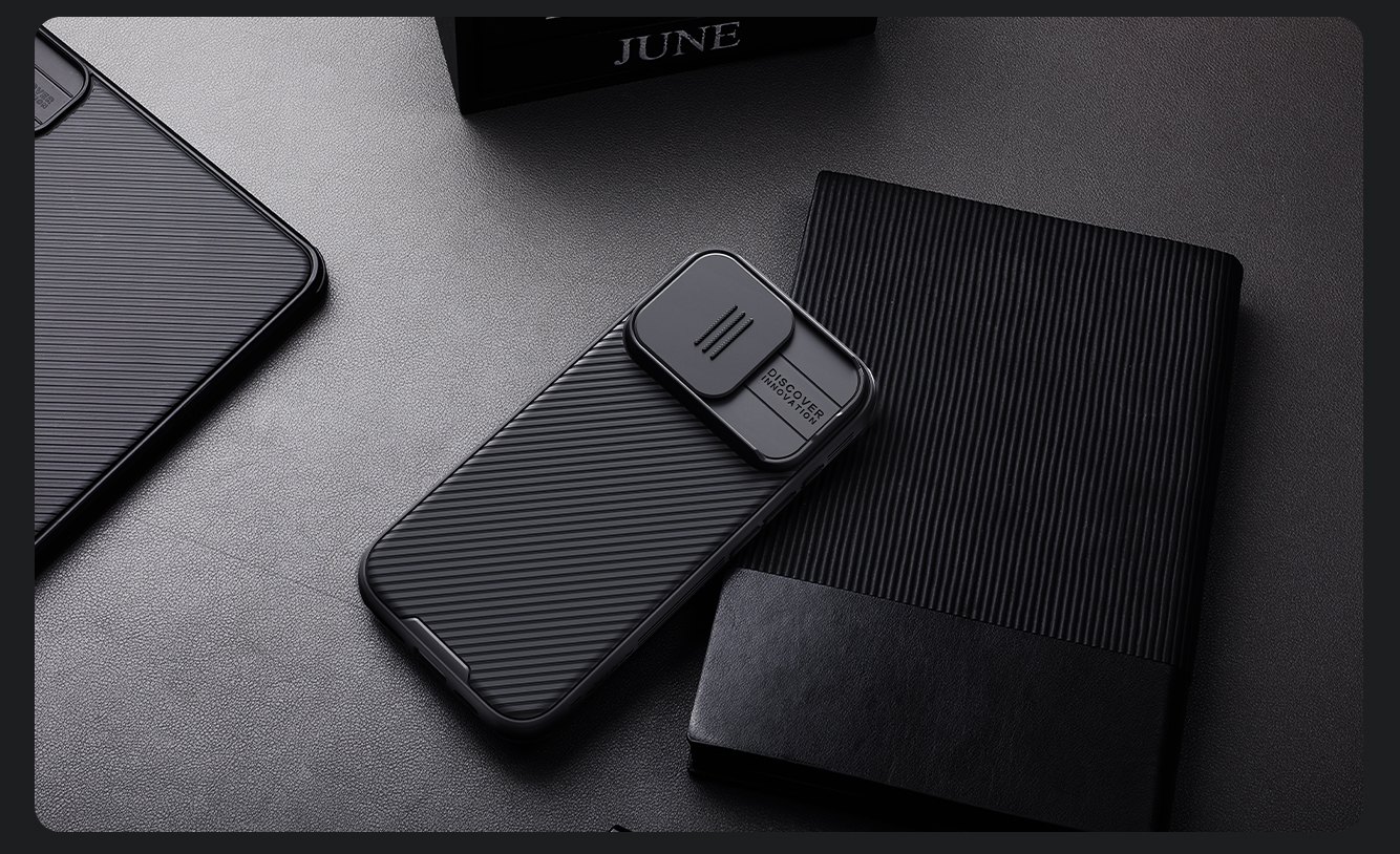 iPhone 16 Pro - NILLKIN CamShield Pro Black - 8