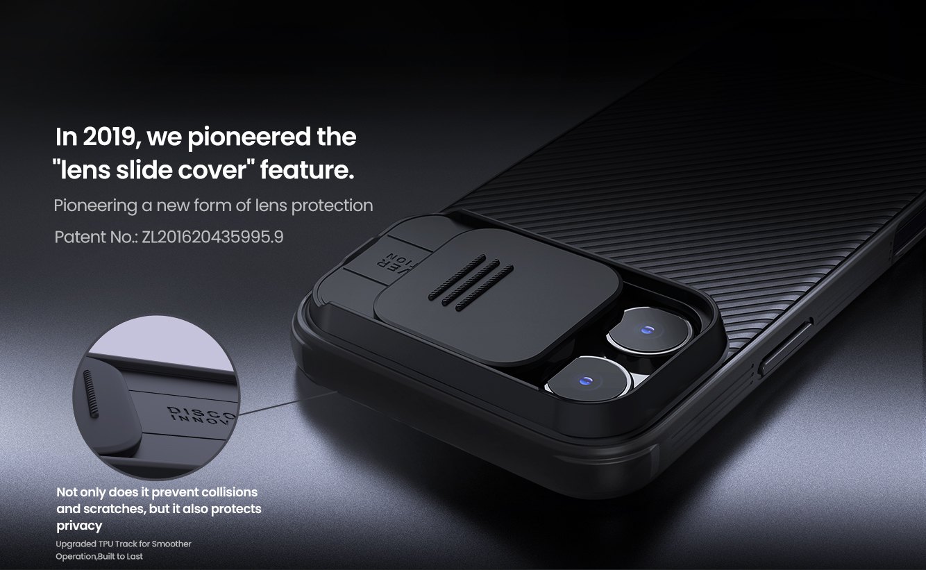 iPhone 16 Pro Max - NILLKIN CamShield Pro Black - 3