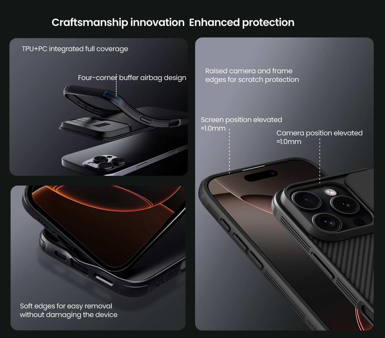 iPhone 16 Pro Max - NILLKIN CamShield Pro Black - 5
