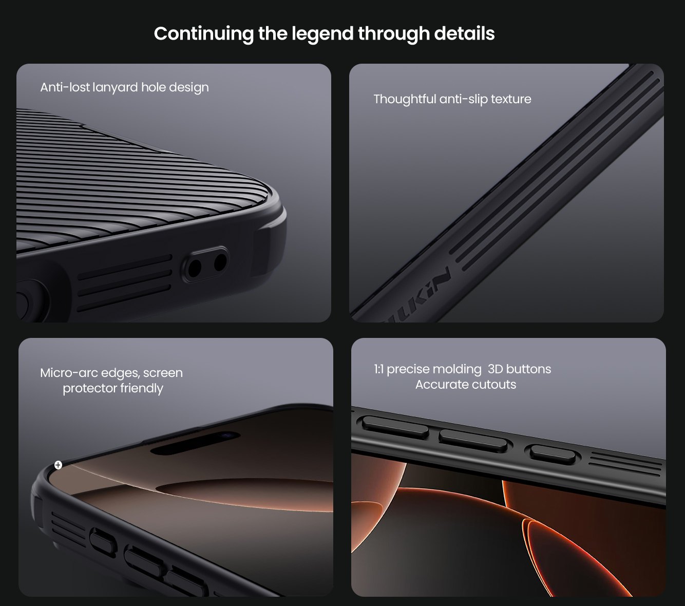 iPhone 16 Pro Max - NILLKIN CamShield Pro Black - 7