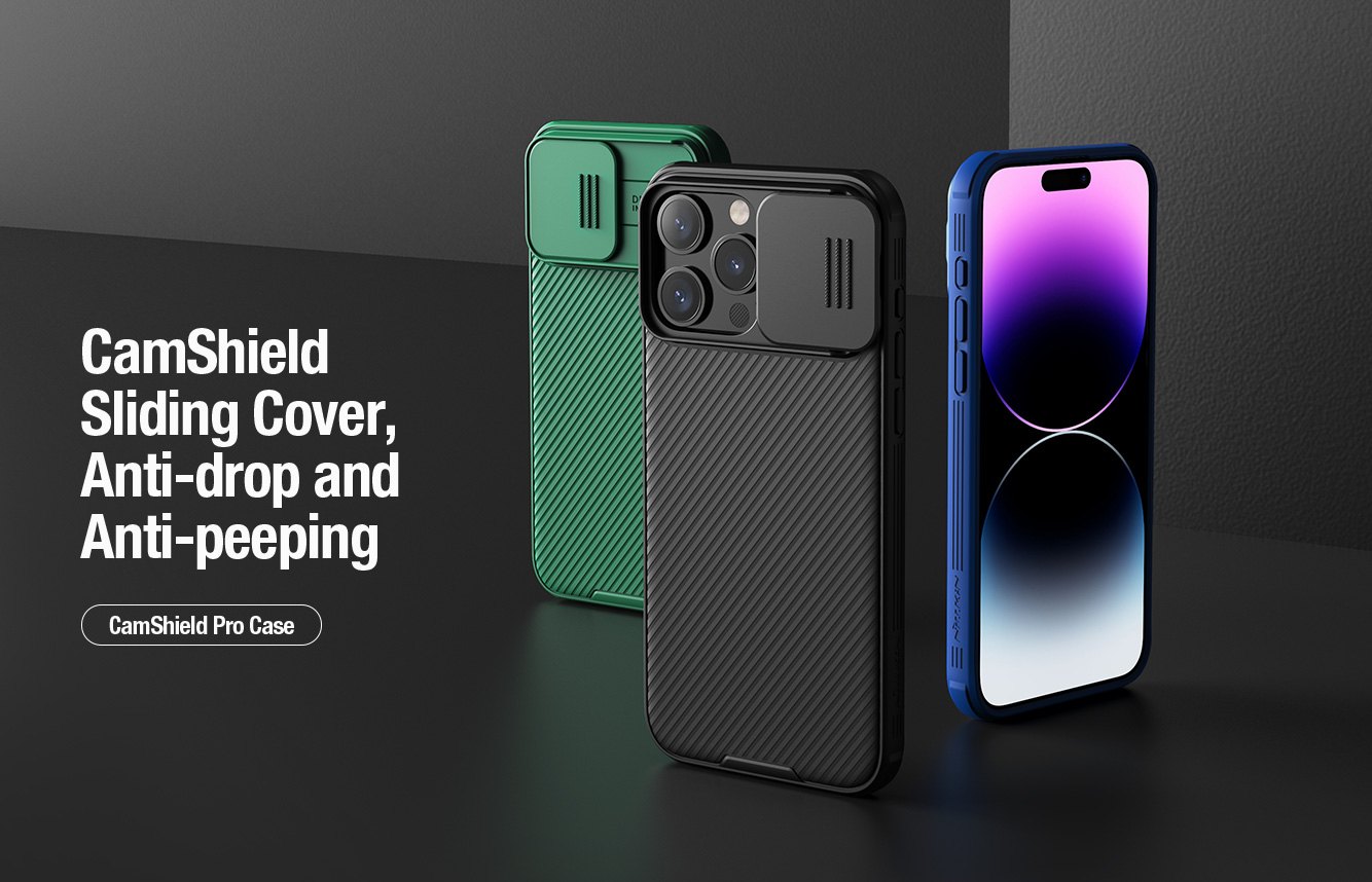 iPhone 15 Pro - NILLKIN CamShield Pro Blue - 2