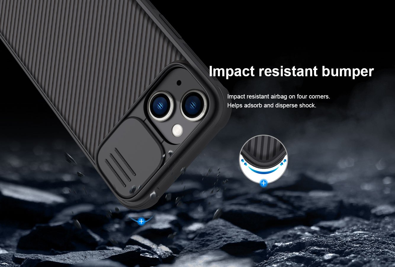 iPhone 13/14 - NILLKIN CamShield Pro Black - 7