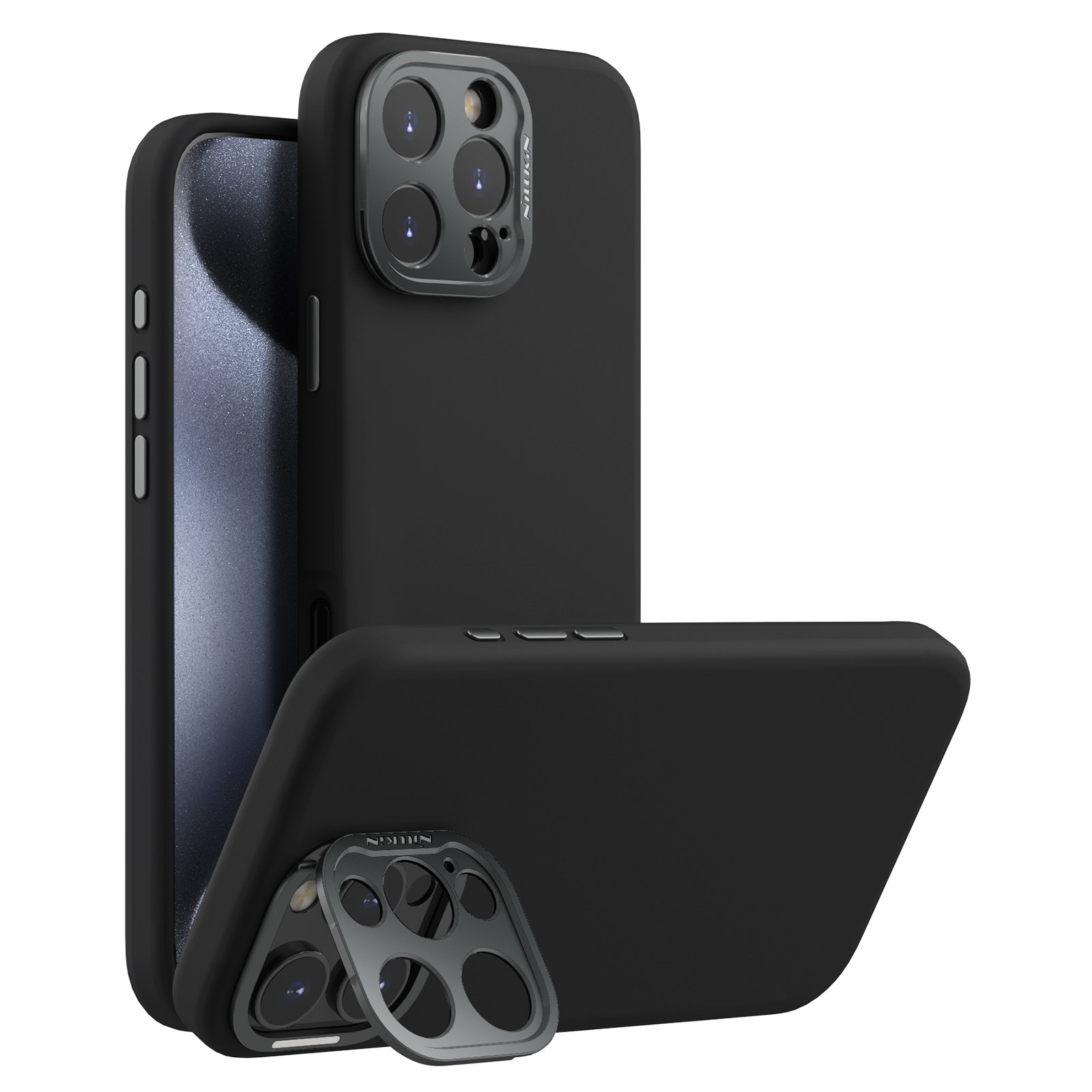 iPhone 16 Pro Max - NILLKIN Lens Wing Magnetic Black - 6