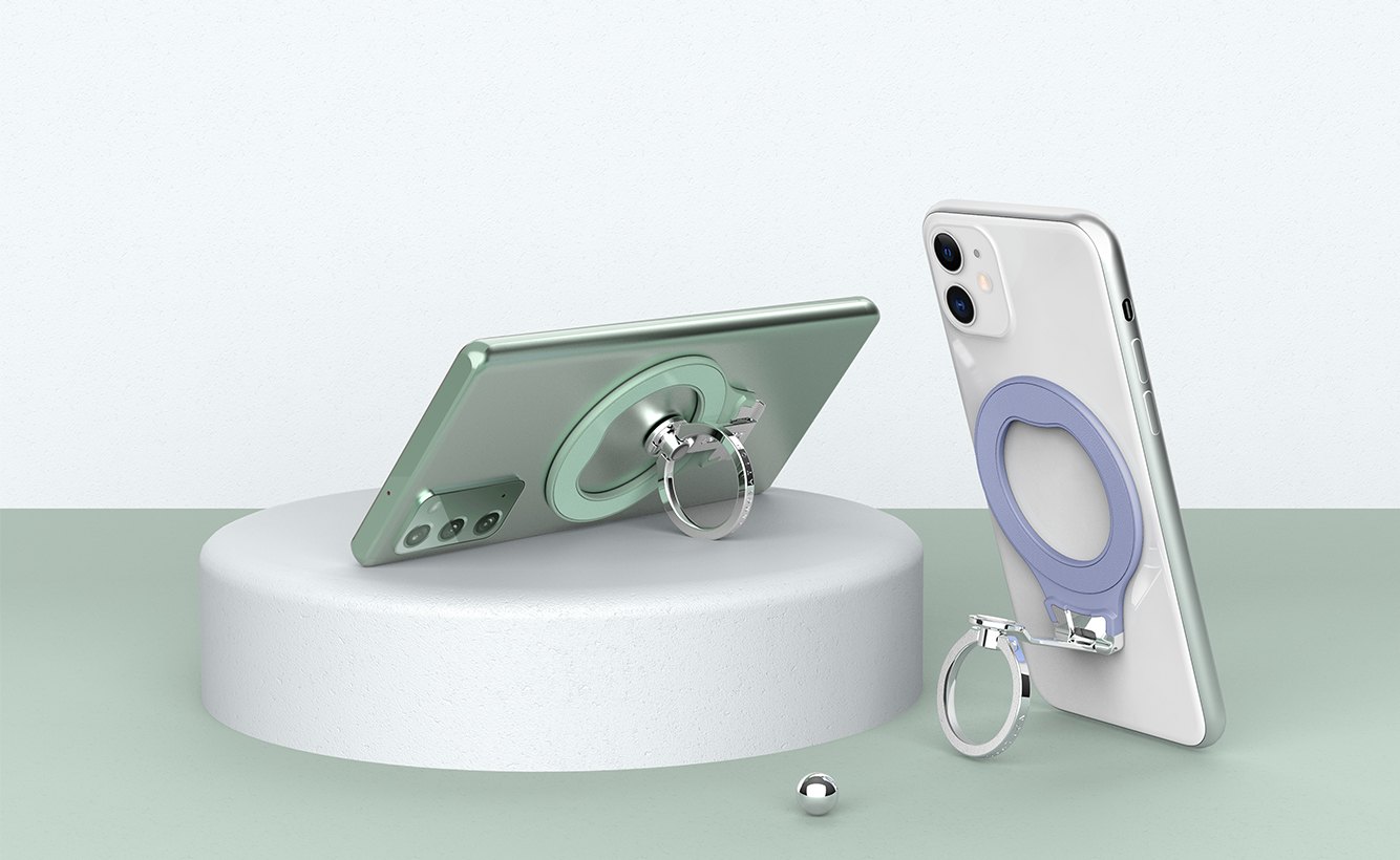 Ring Holder - NILLKIN SnapGrip Magnetic Mint Green - 7
