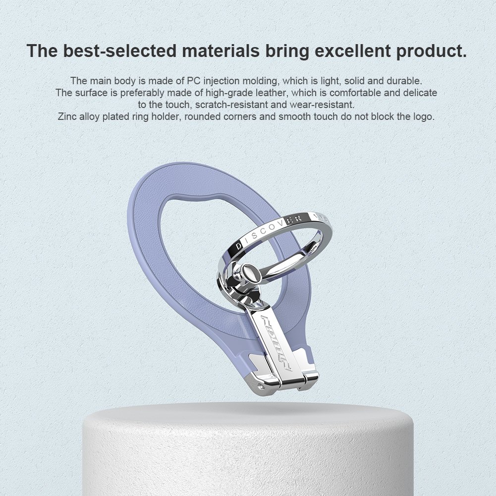 Ring Holder - NILLKIN SnapGrip Magnetic Lavender - 7