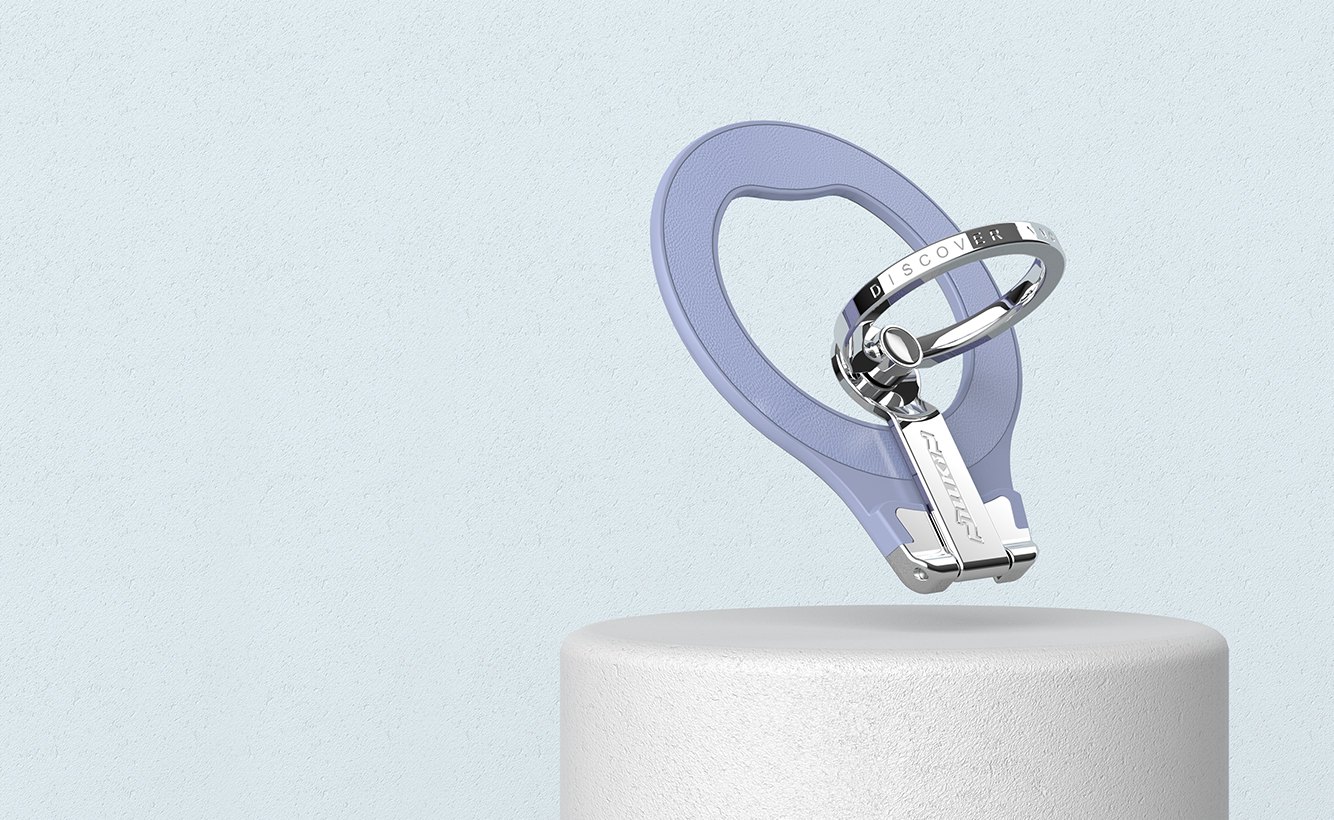 Ring Holder - NILLKIN SnapGrip Magnetic Lavender - 8