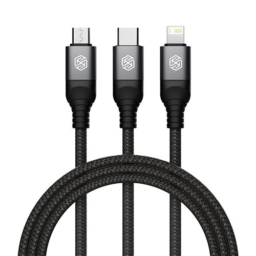 Cable 3 in 1 - NILLKIN Swift Pro Black - 2