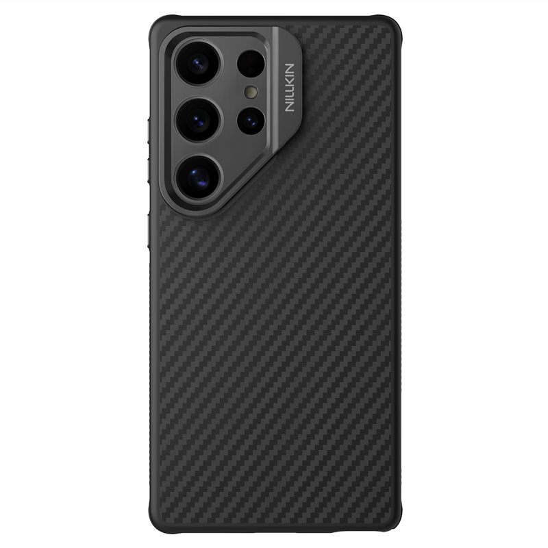 SS Gxy S25 Ultra - NILLKIN CarboProp Magnetic Case Black
