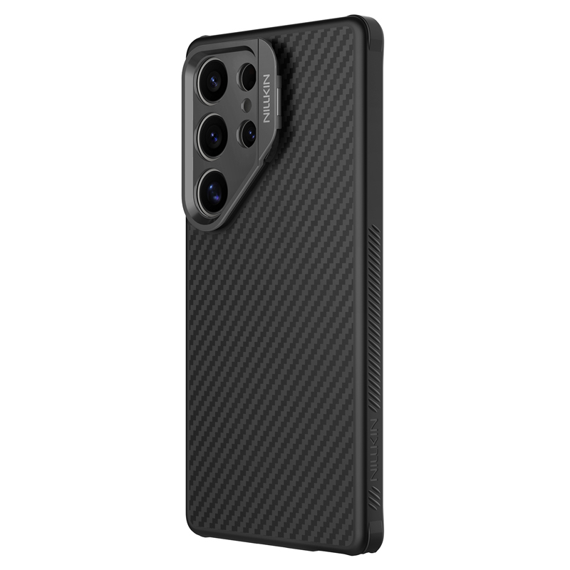 SS Gxy S25 Ultra - NILLKIN CarboProp Magnetic Case Black - 3