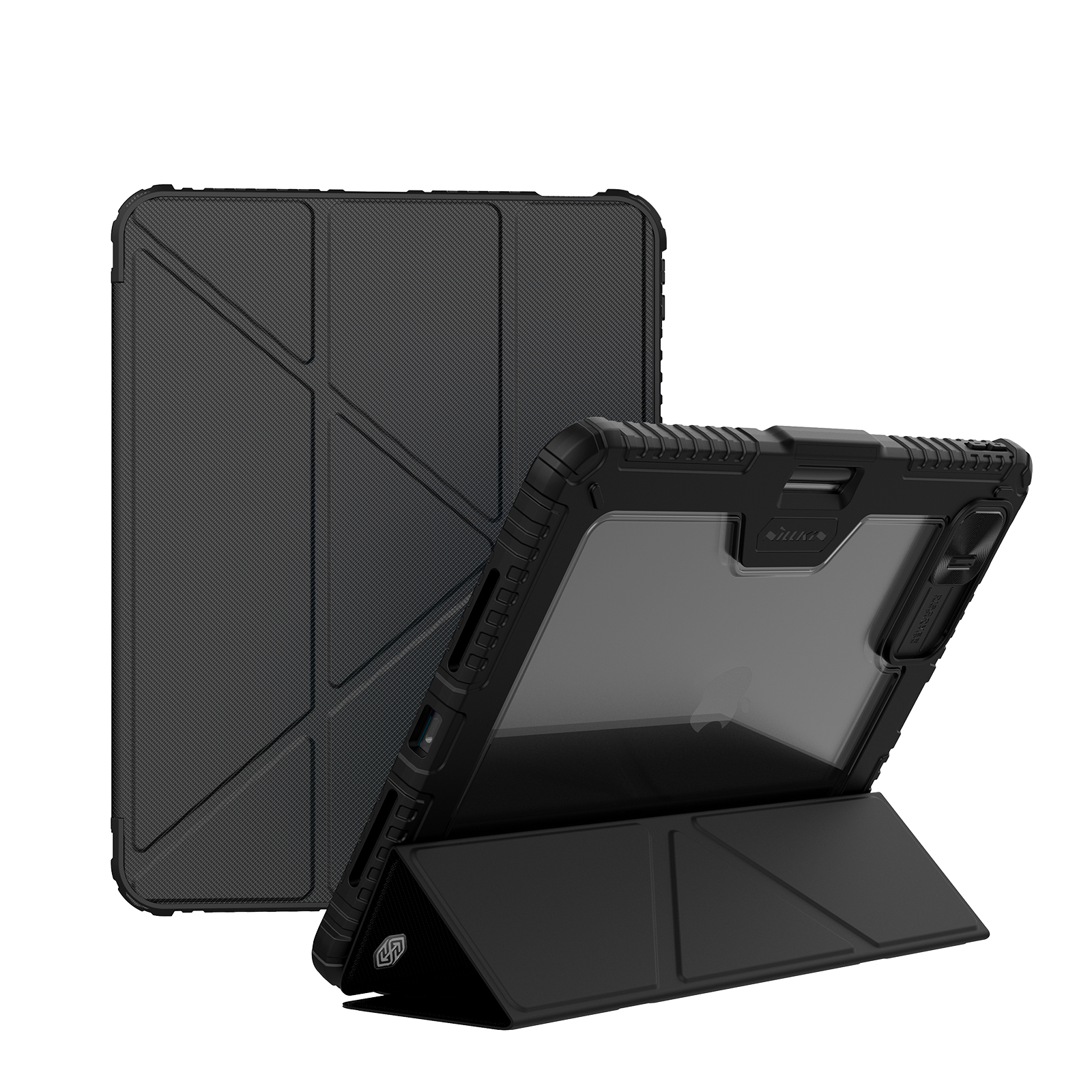 iPad Pro 11 2025 - NILLKIN Bumper Pro Case Multi Angle Black - 4