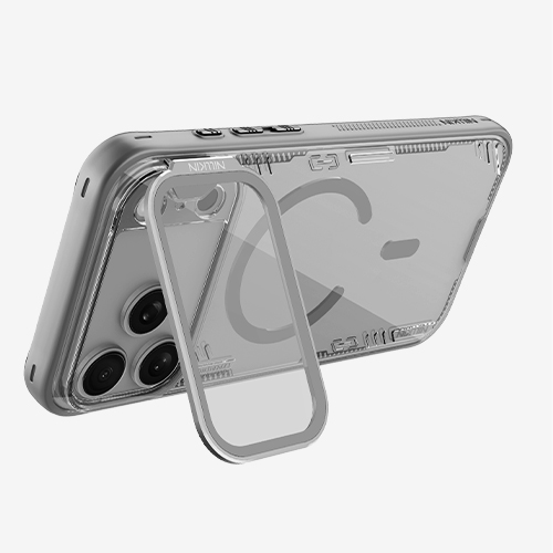 iPhone 17 Pro Max - NILLKIN Iceblade Prop Magnetic Case Transparent Lens Twilight Gray - 2