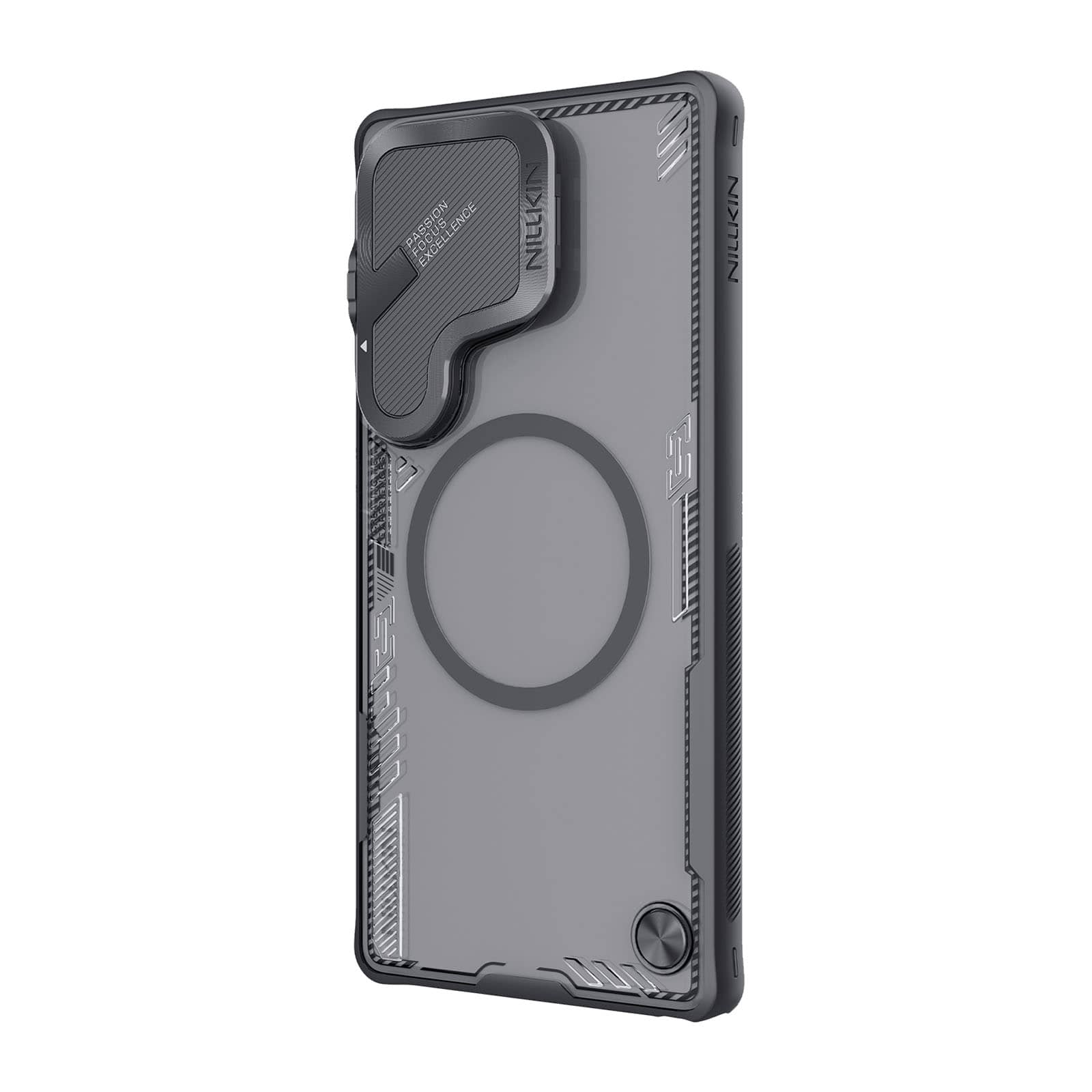 SS Gxy S25 Ultra - NILLKIN Iceblade Prop Magnetic Case Black - 2